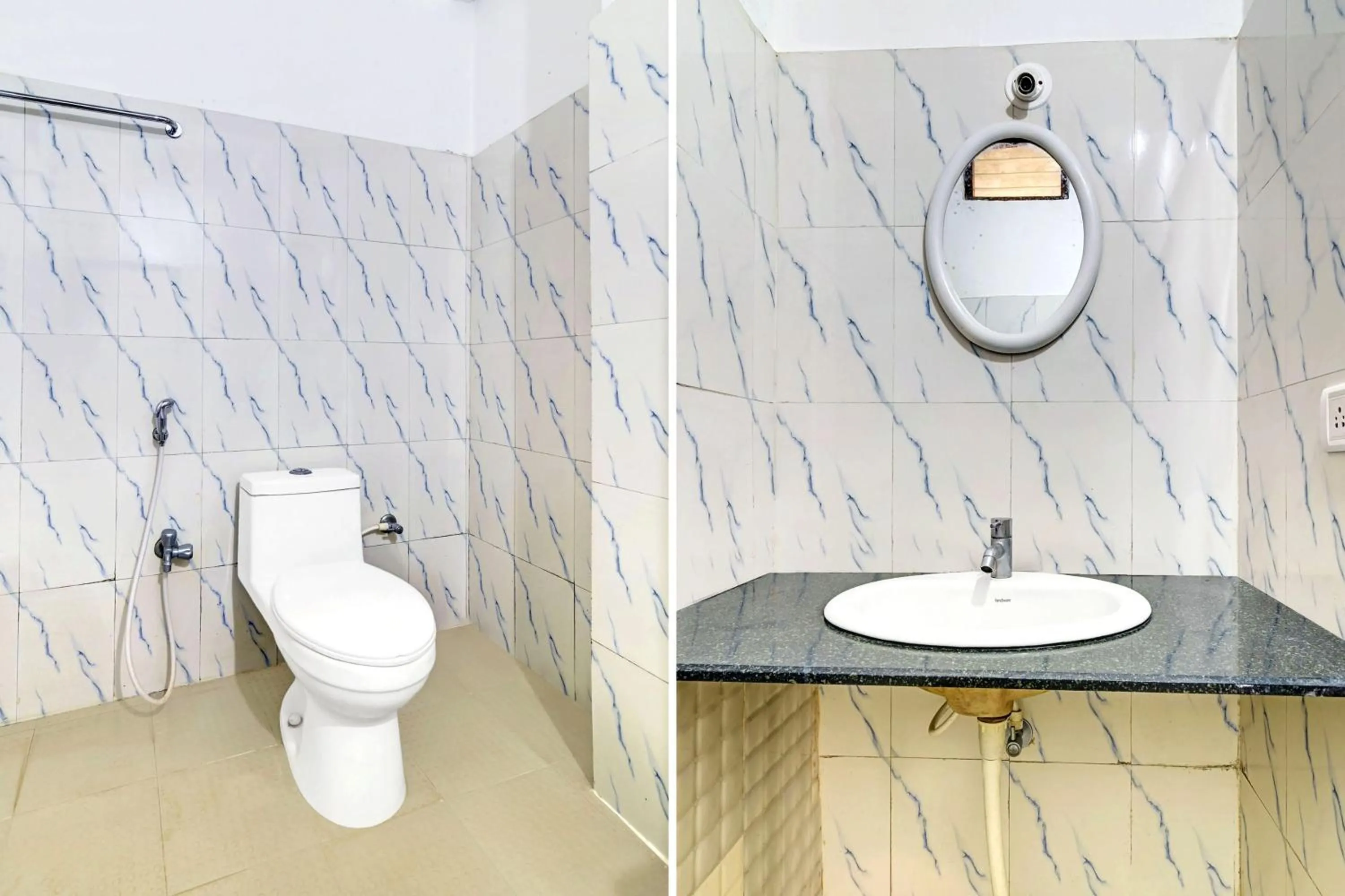 Bathroom in Super Collection O Madikeri City Center Near KSRTC Bus Stand Coorg Formerly Hotel Ragsys