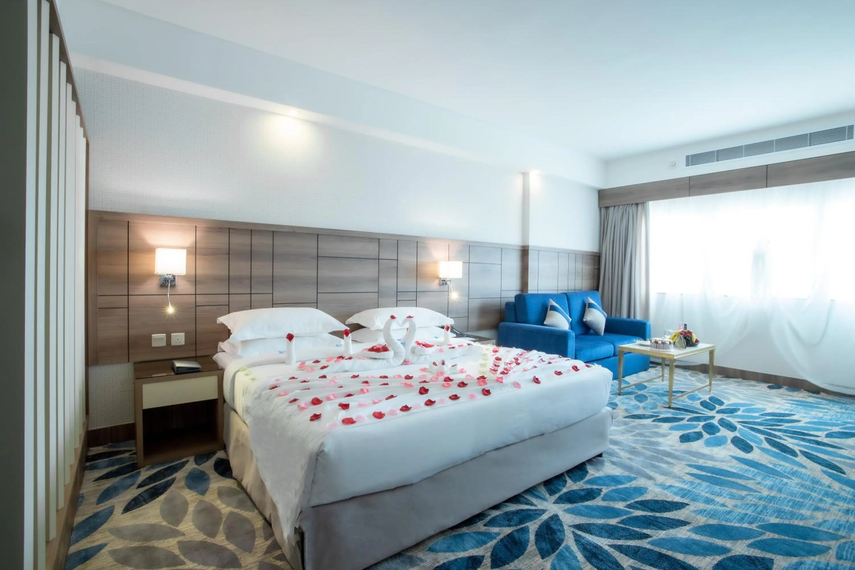 Seating area, Bed in Season Star Hotel Madinah