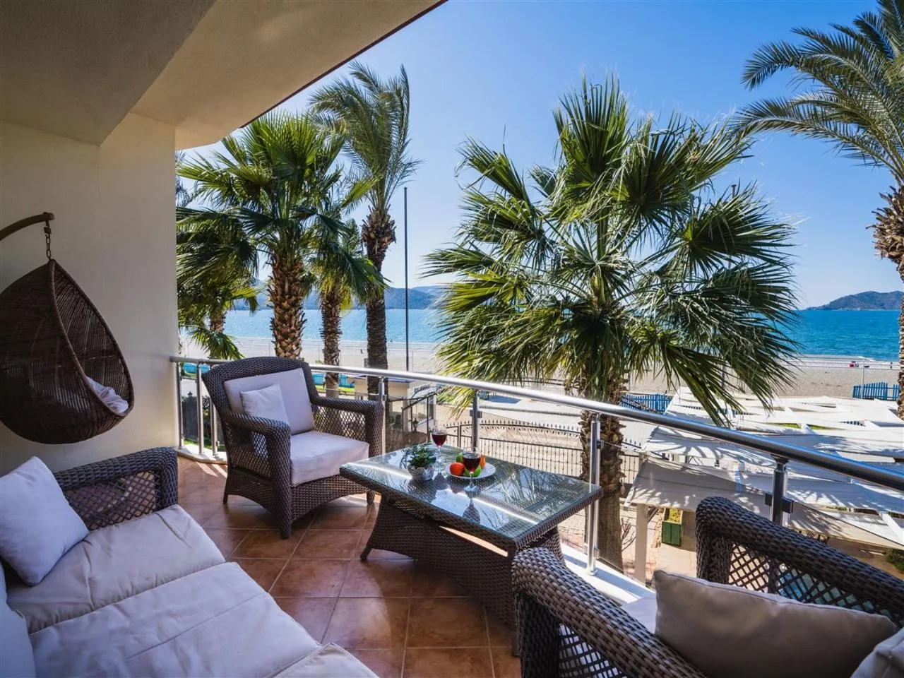 Balcony/Terrace in Sunset Beach Resort Aqua Lettings