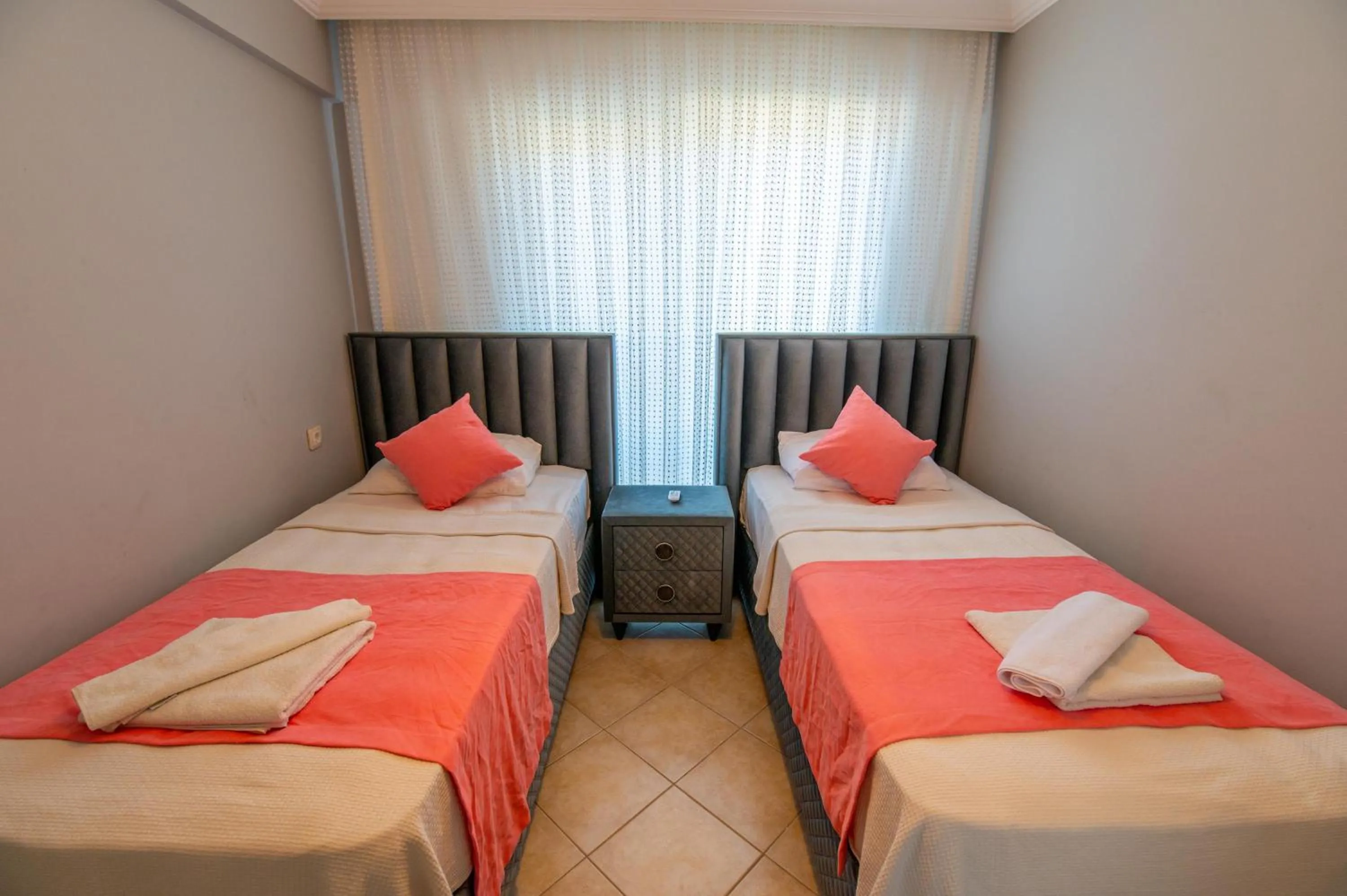 Bed in Sunset Beach Resort Aqua Lettings