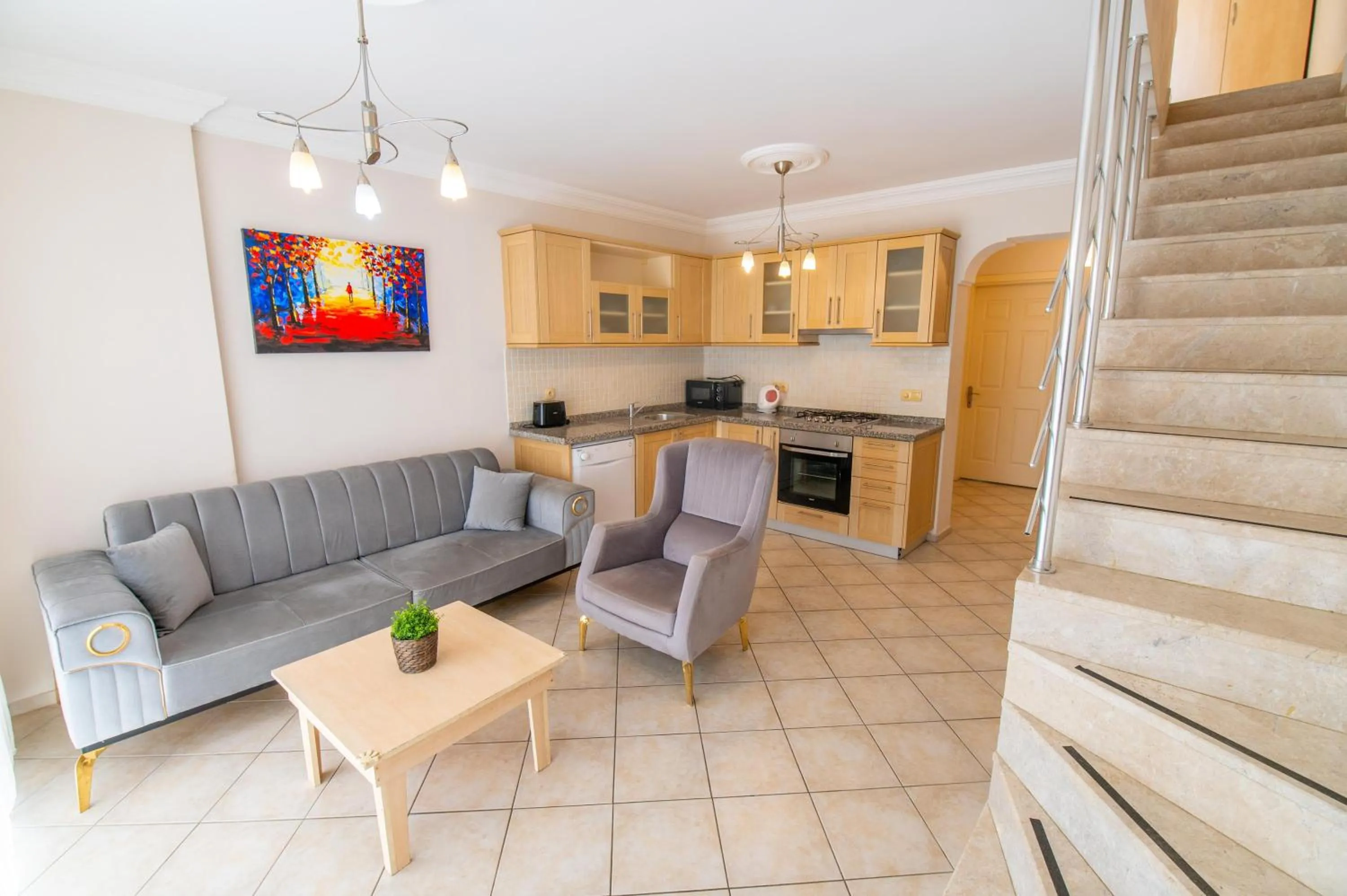 Kitchen or kitchenette in Sunset Beach Resort Aqua Lettings