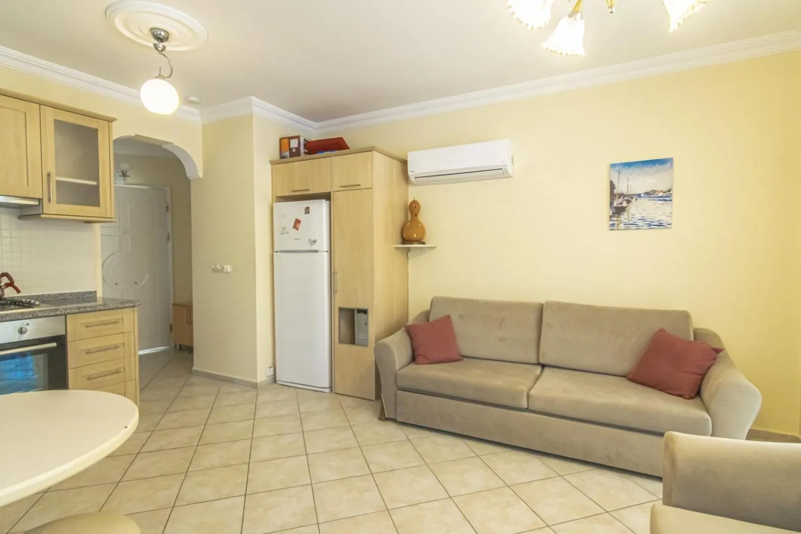 Living room in Sunset Beach Resort Aqua Lettings