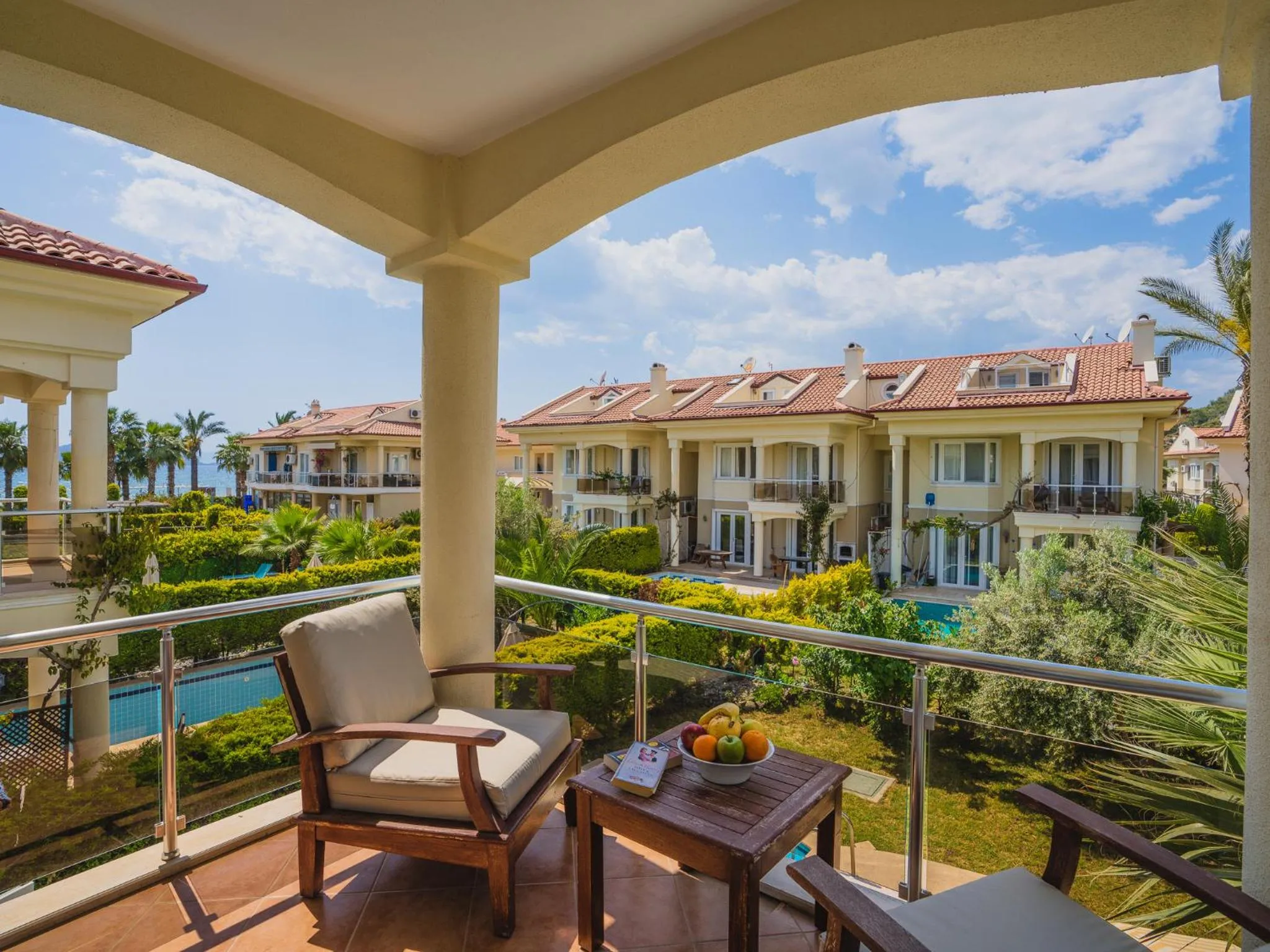 Balcony/Terrace in Sunset Beach Resort Aqua Lettings