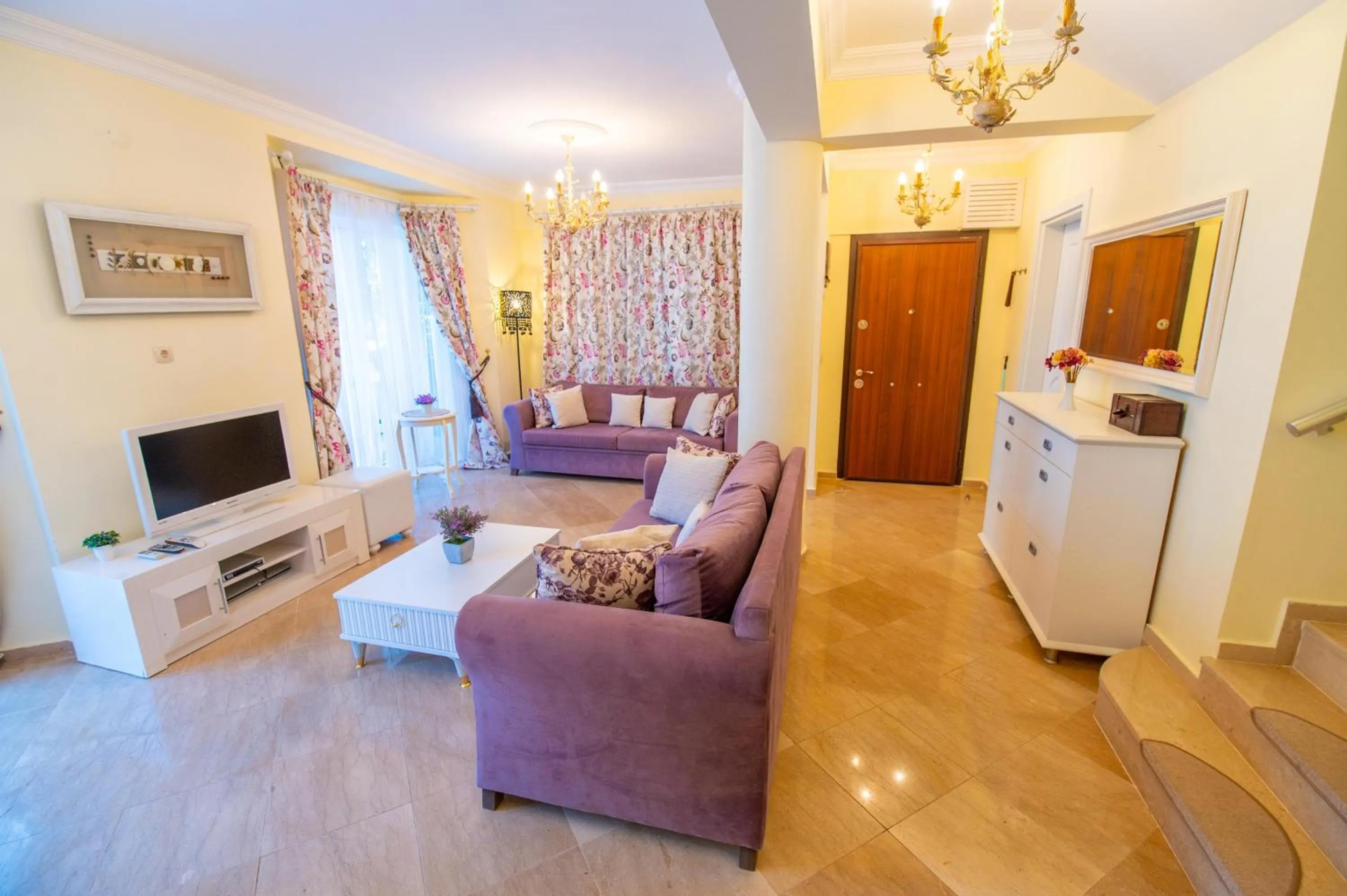 Kitchen or kitchenette in Sunset Beach Resort Aqua Lettings