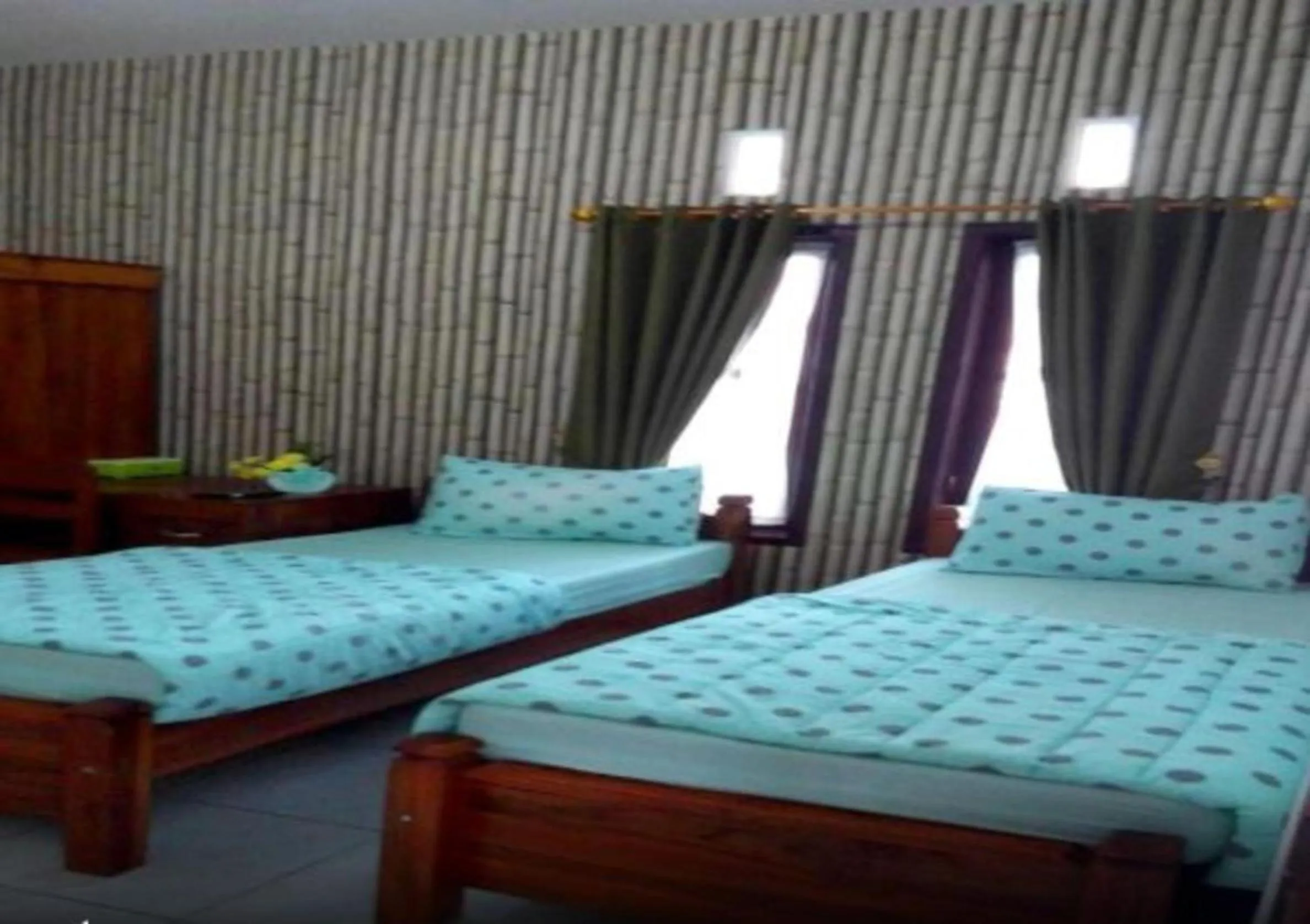 Bed in Villa Asri