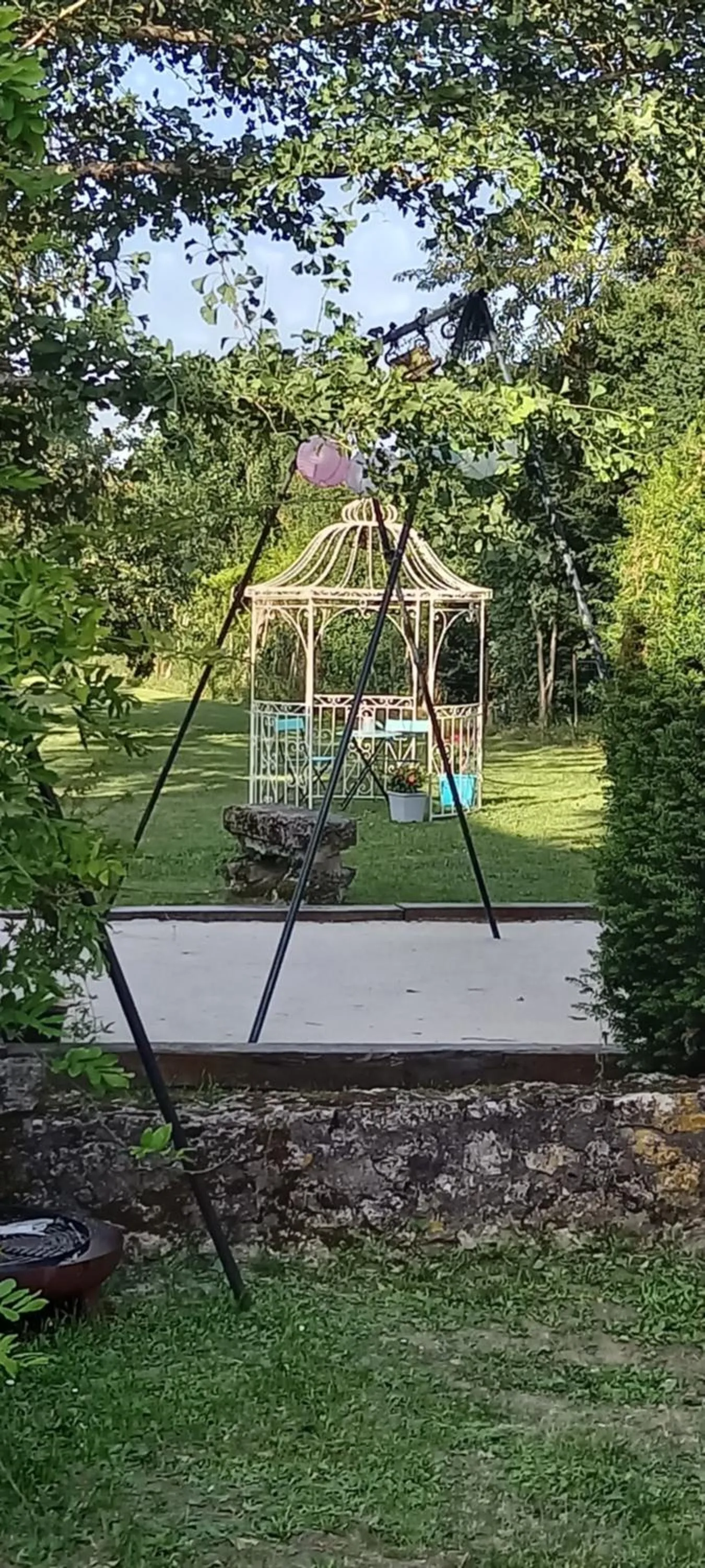 Garden in La Maison Josnes de Mady