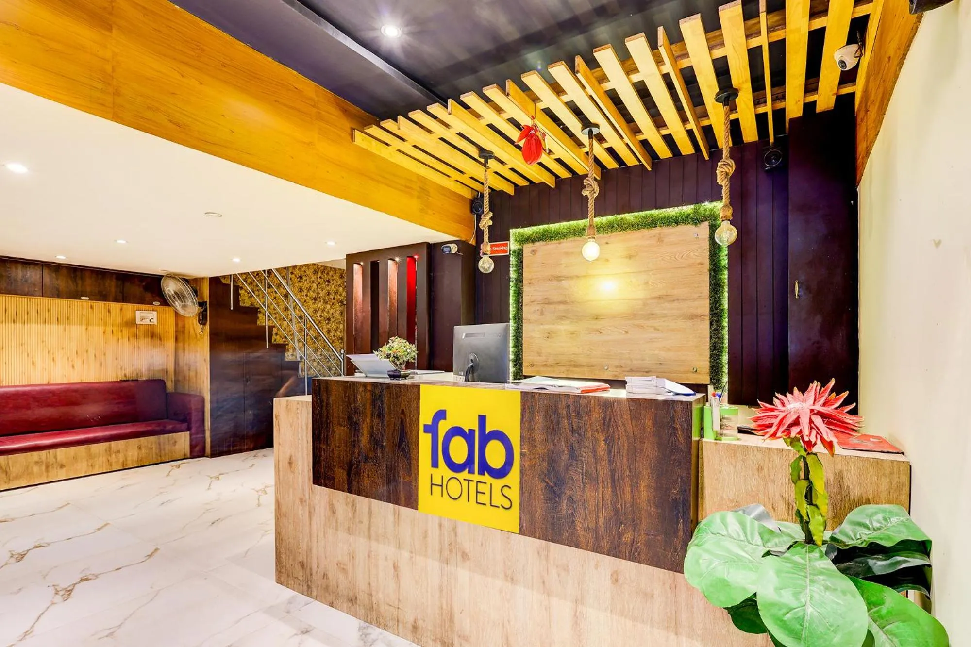Lobby or reception in FabHotel Alfa