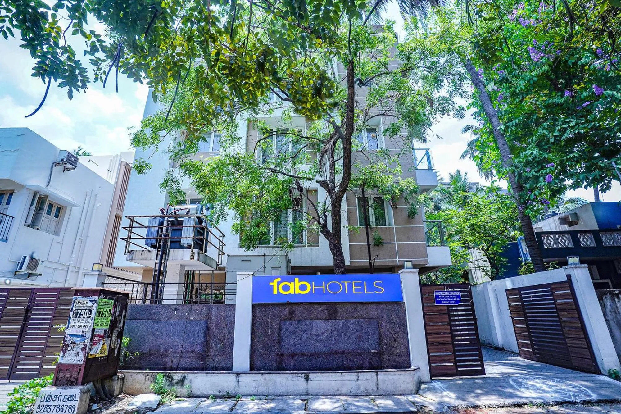 Property building in FabHotel Home Tree Service Apartment - Nr Anna Tower