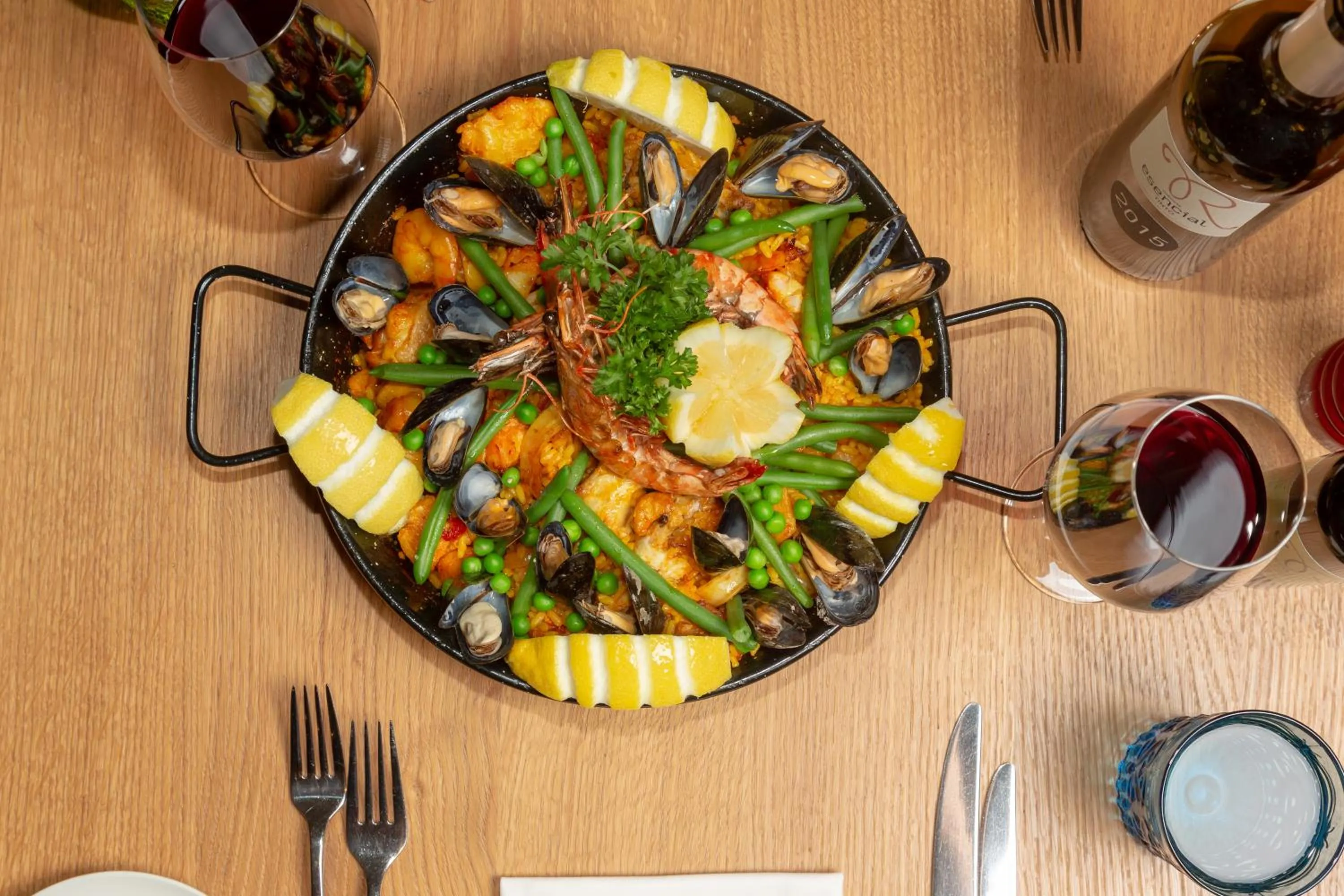 Food and drinks in Cascada Boutique Hotel