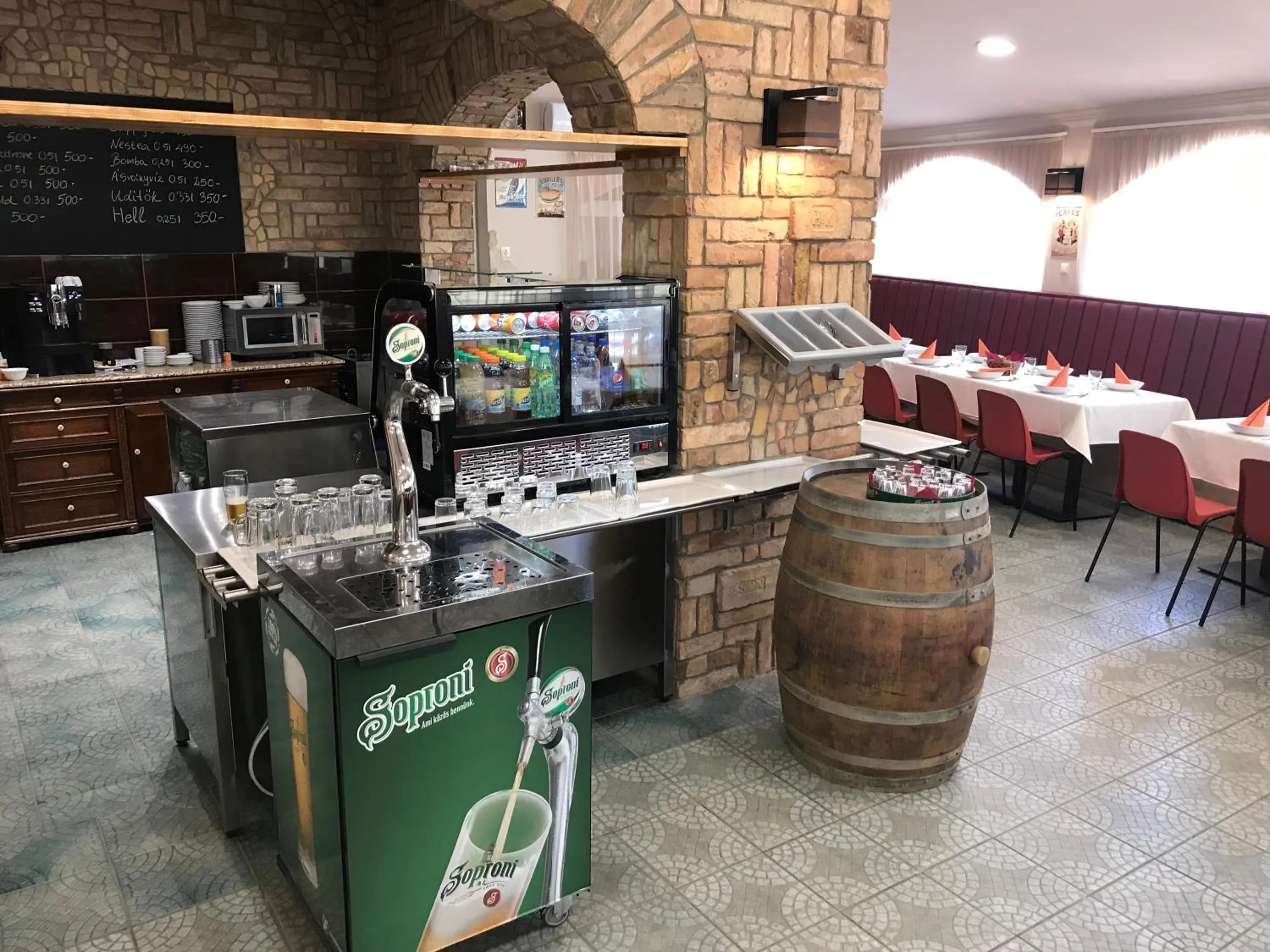 Restaurant/places to eat in Termál Apartmanház