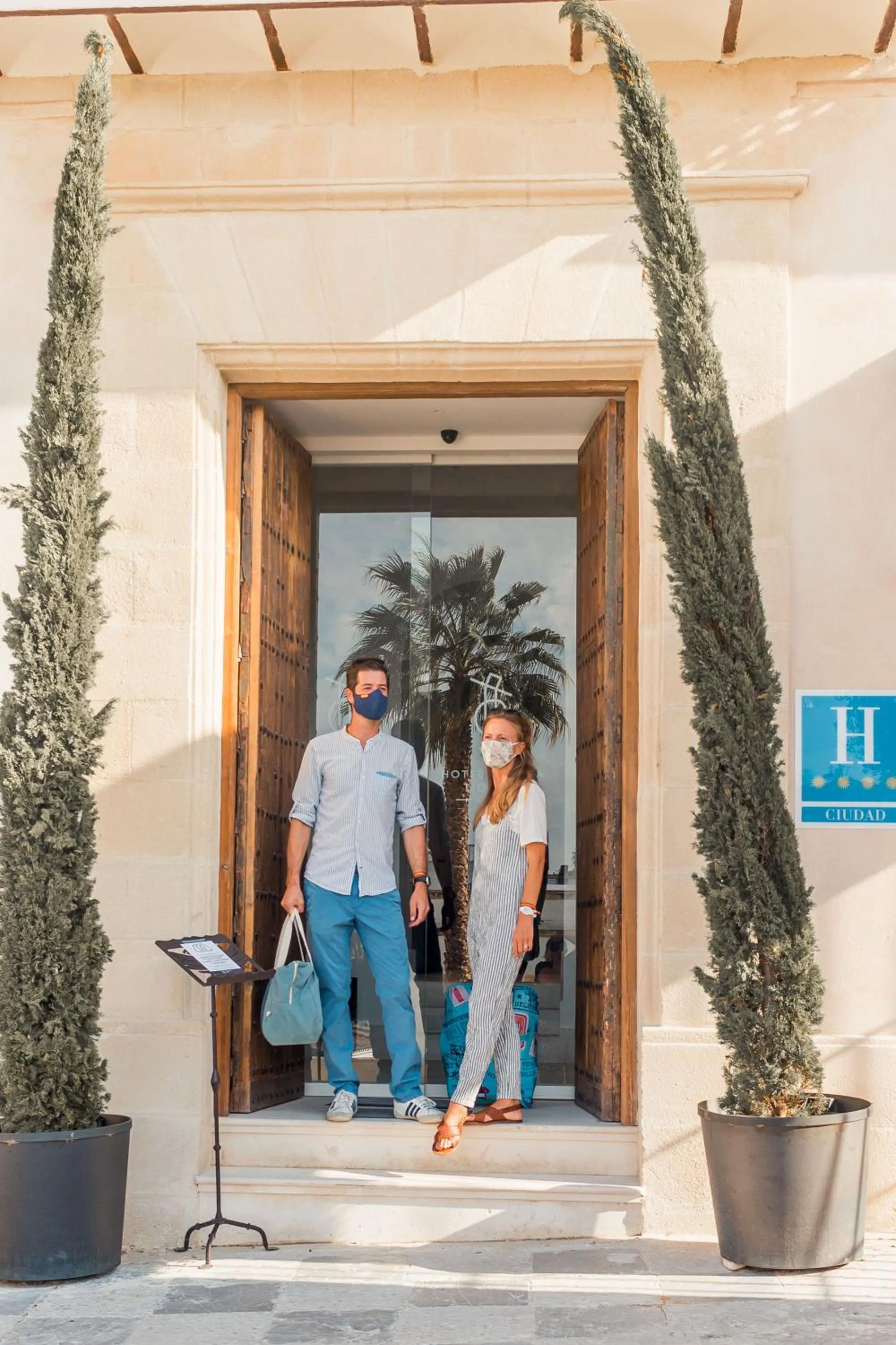 Facade/entrance in Hotel Bodega Tio Pepe