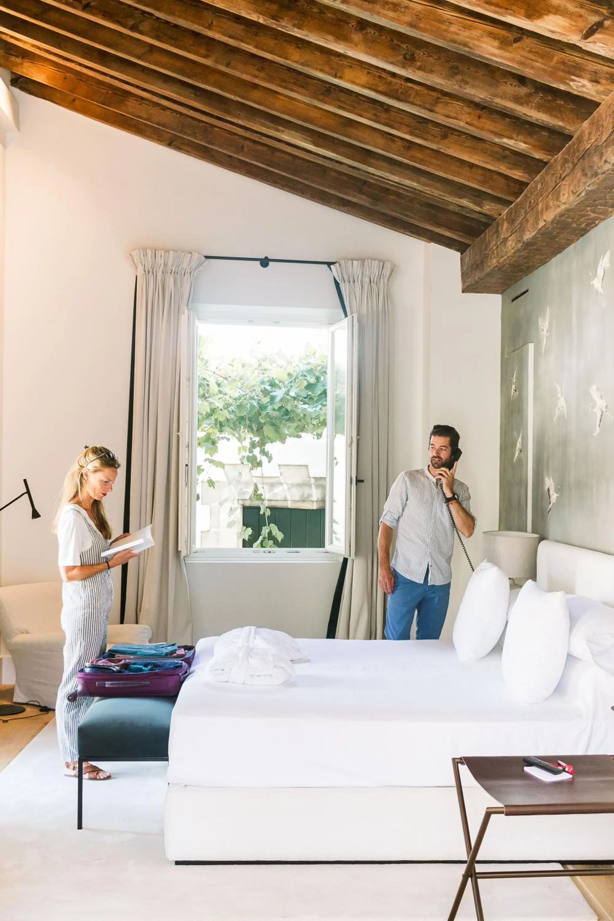 Bed in Hotel Bodega Tio Pepe