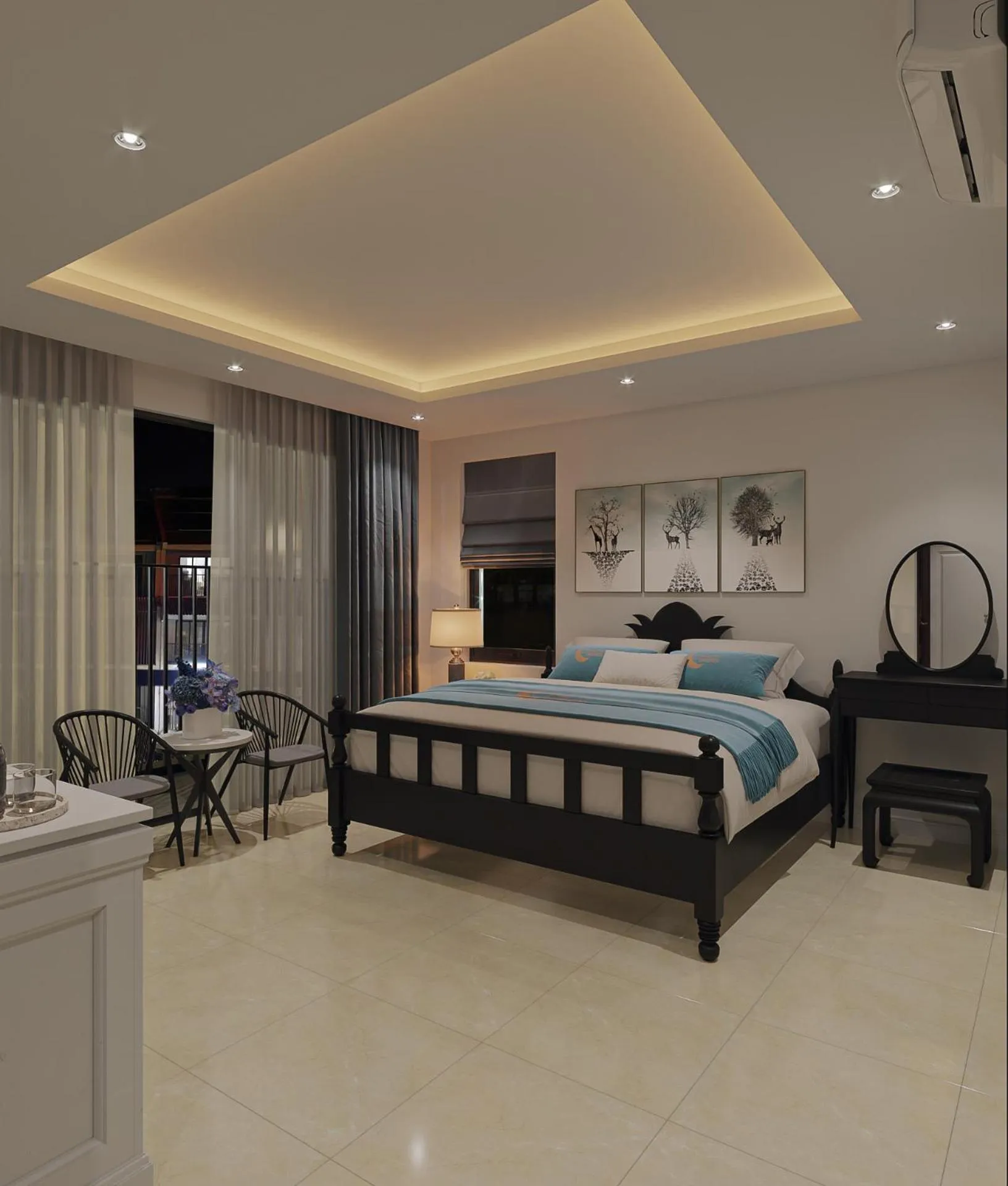 Bed in Luna Oriental