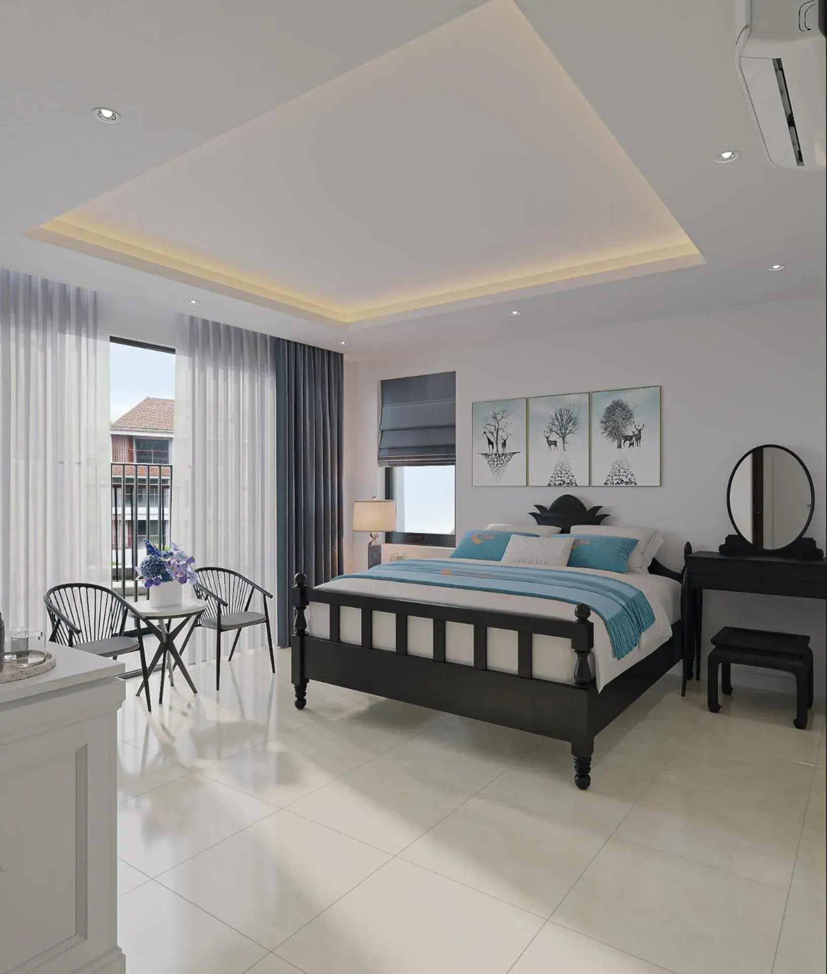 Deluxe Double Room with Balcony in Luna Oriental Deluxe Double Room with Balcony in Luna Oriental