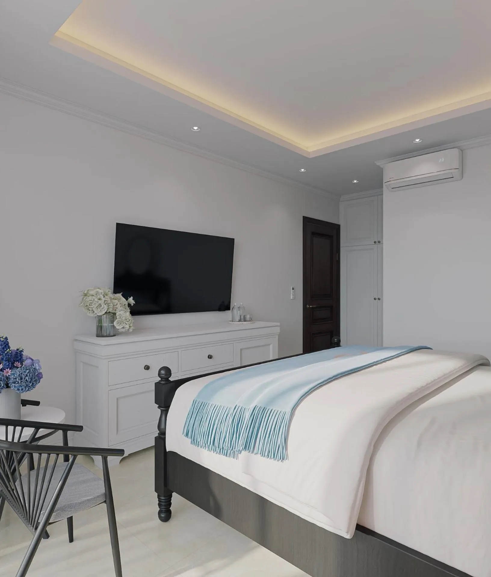 Bedroom, Bed in Luna Oriental