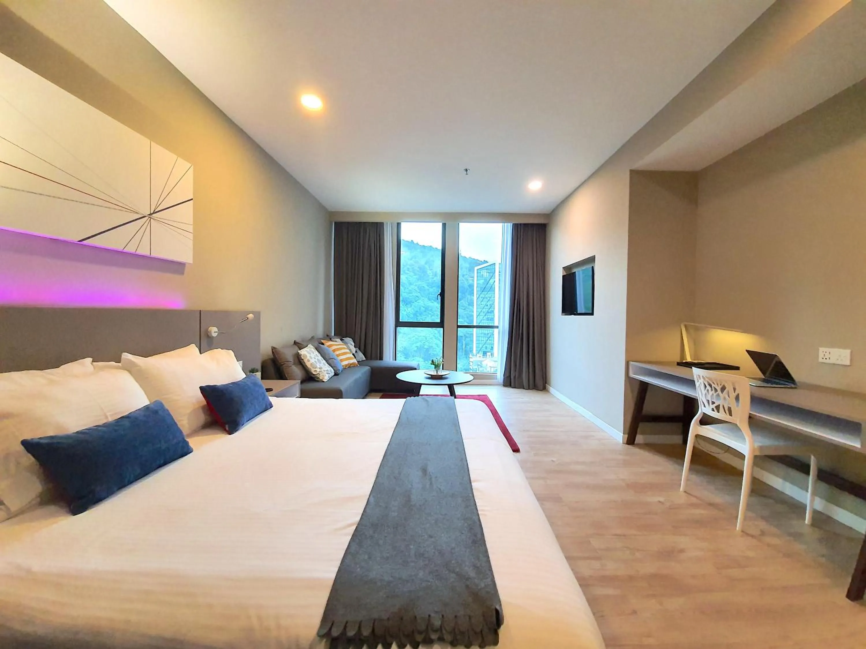 Bedroom, Bed in Empire Damansara Hotel Suites by Beestay