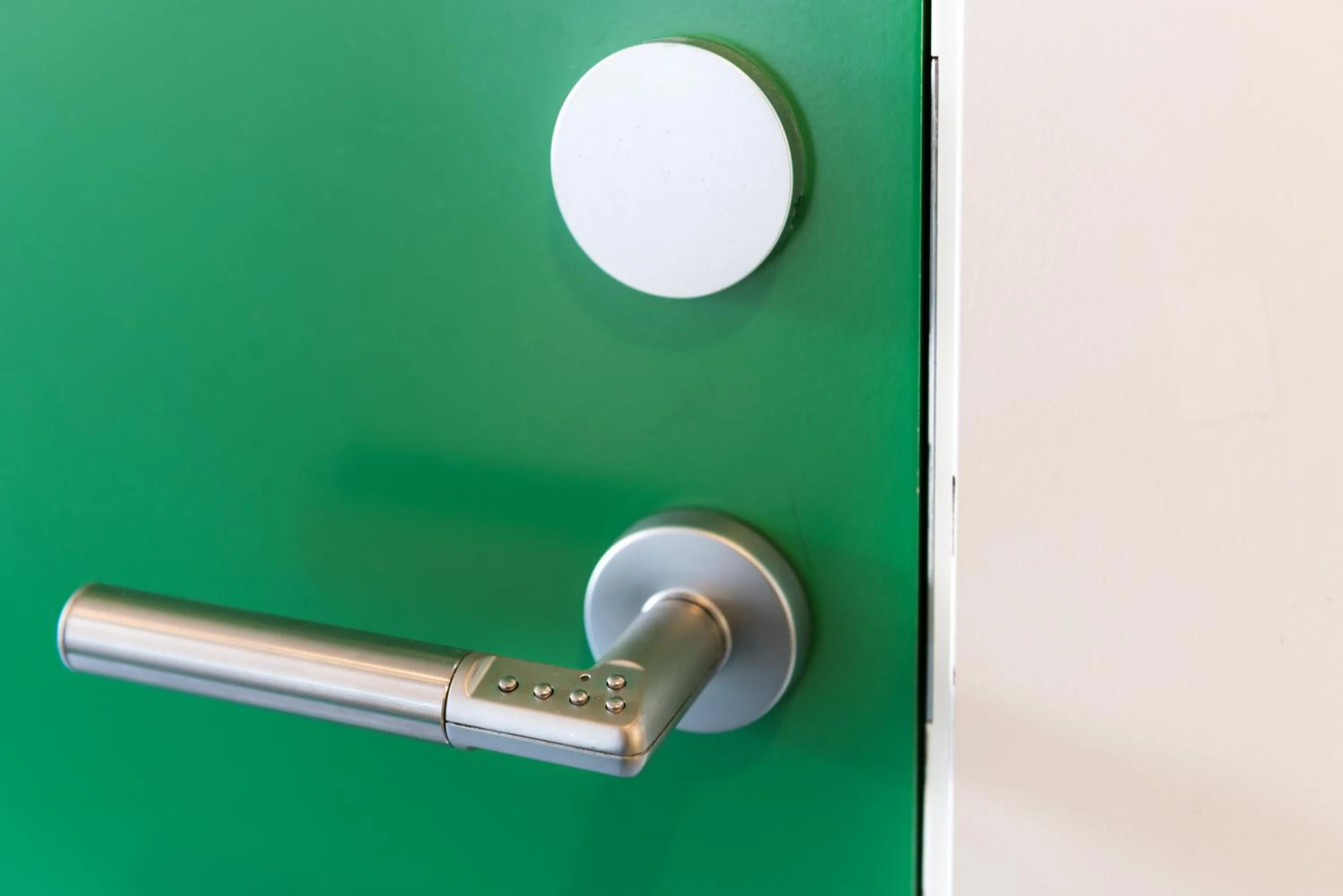 Text overlay in Winstrup Hostel