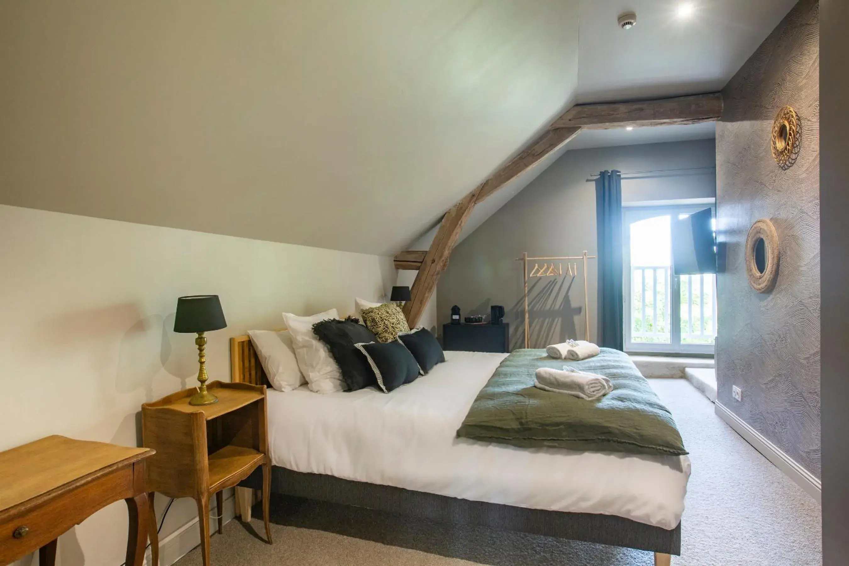 Double Room with Garden View - Annex in Le Château des Forges Double Room with Garden View - Annex in Le Château des Forges