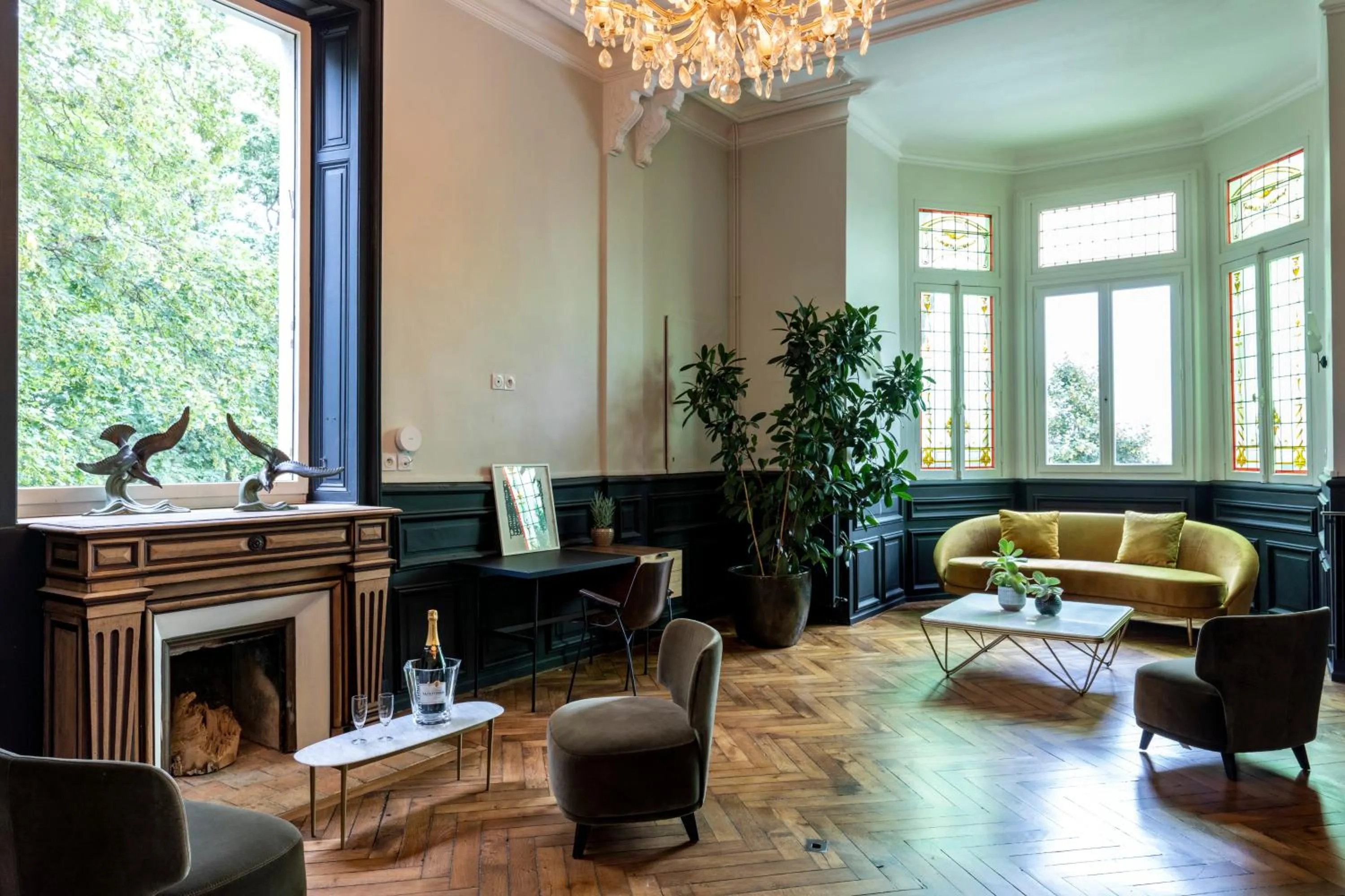 Lounge or bar in Le Château des Forges