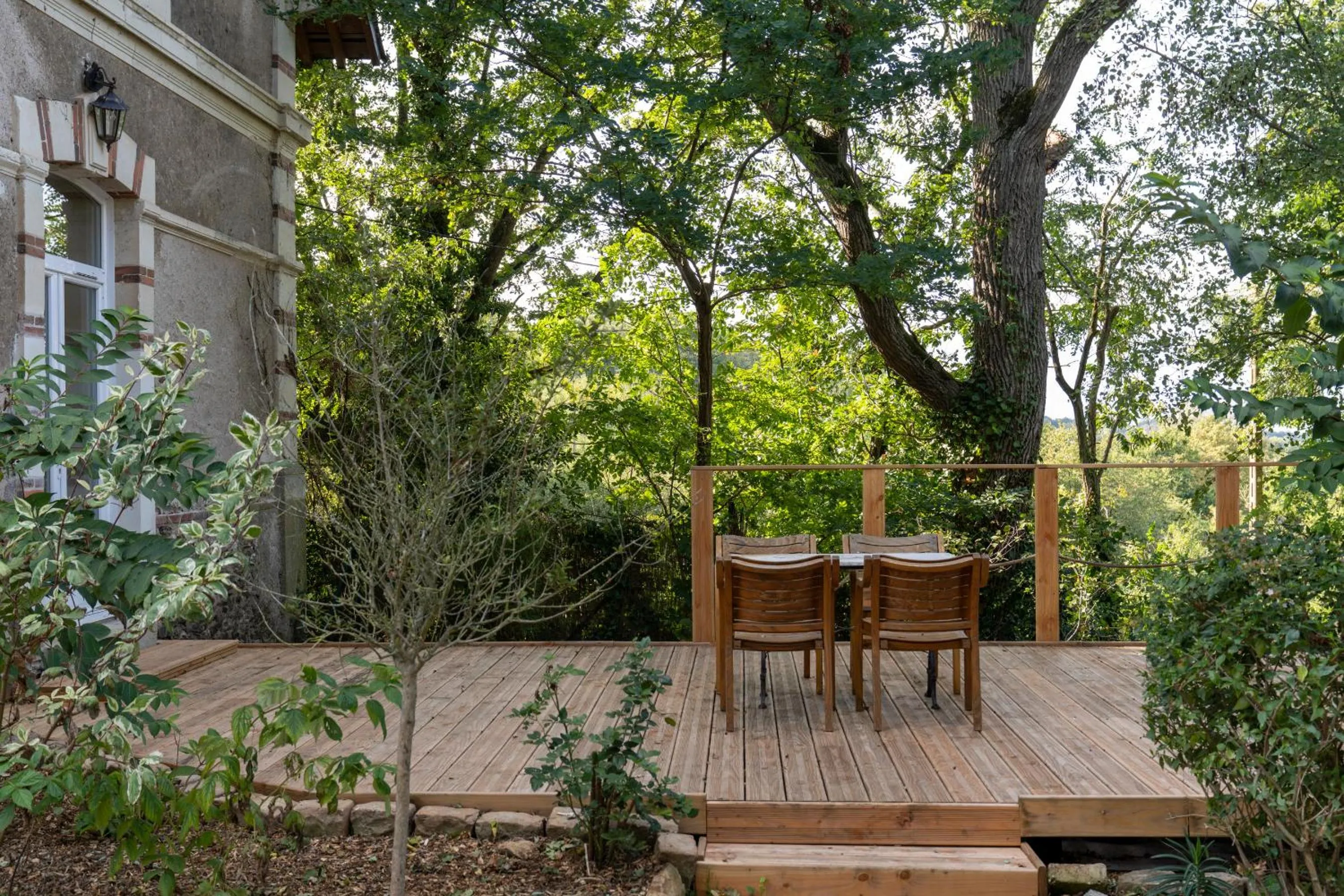 Garden in Le Château des Forges
