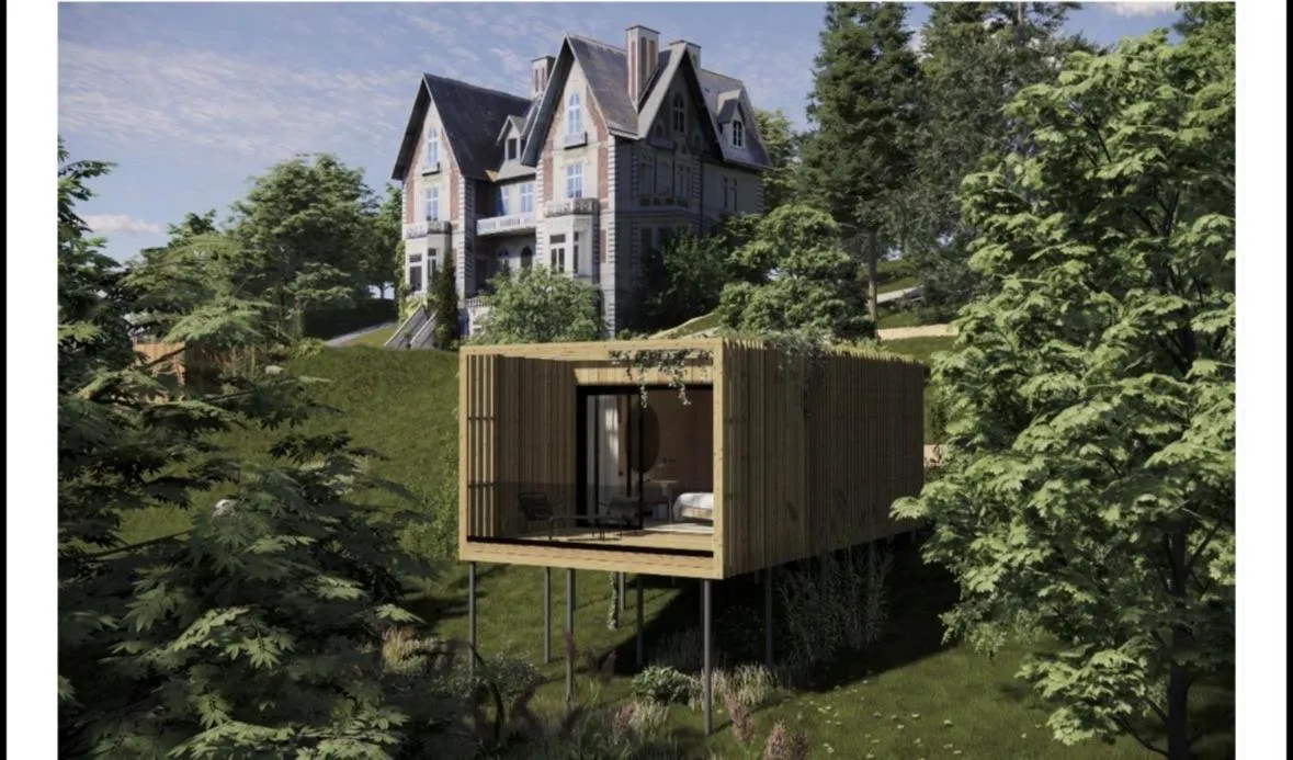 King Room with Garden View in Le Château des Forges