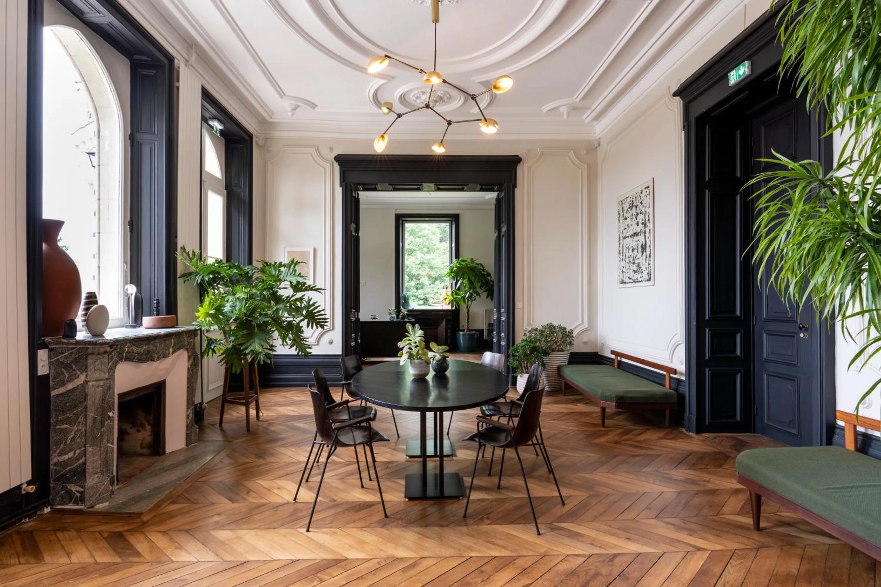 Living room in Le Château des Forges