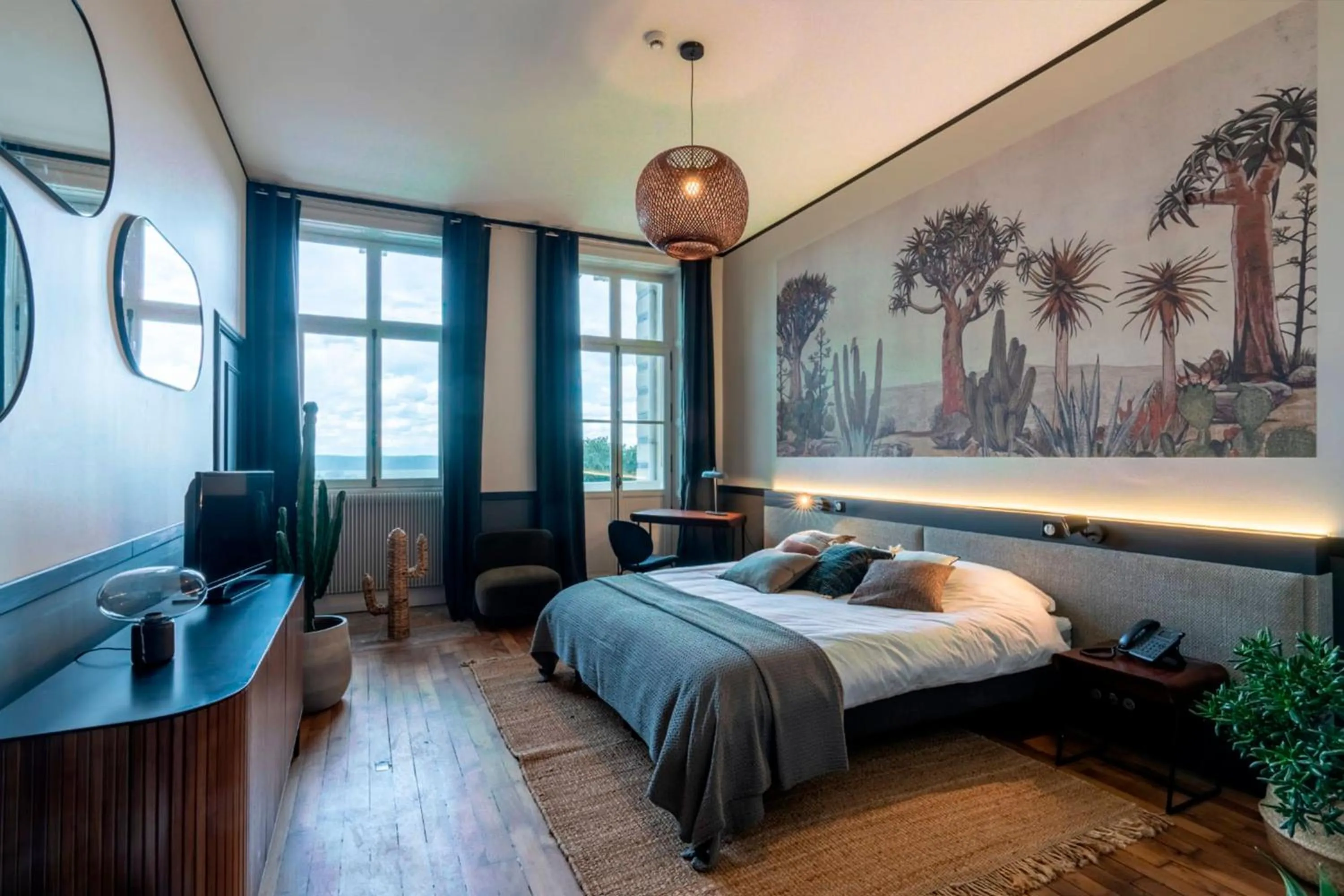 Photo of the whole room, Bed in Le Château des Forges