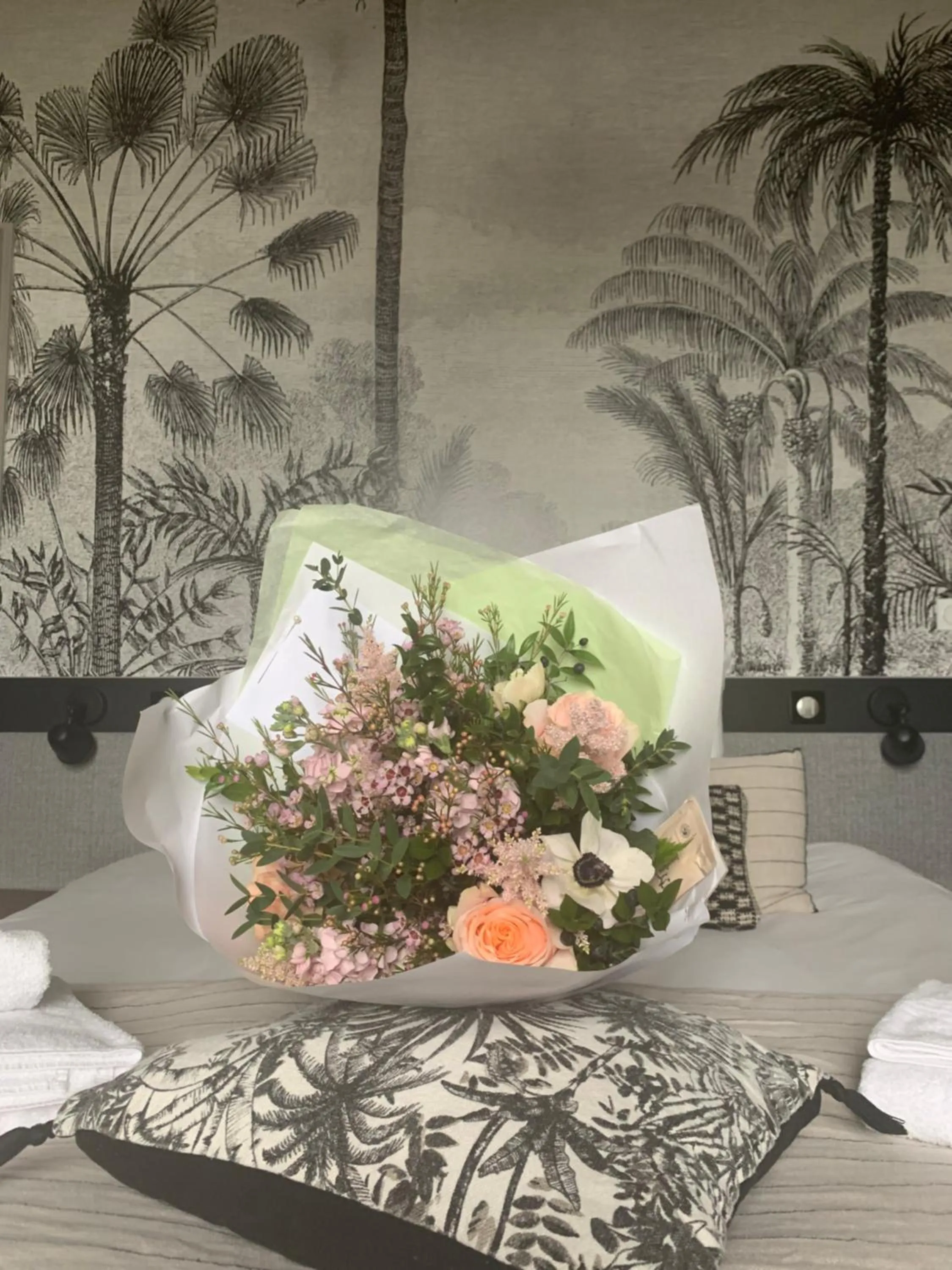 towels in Le Château des Forges