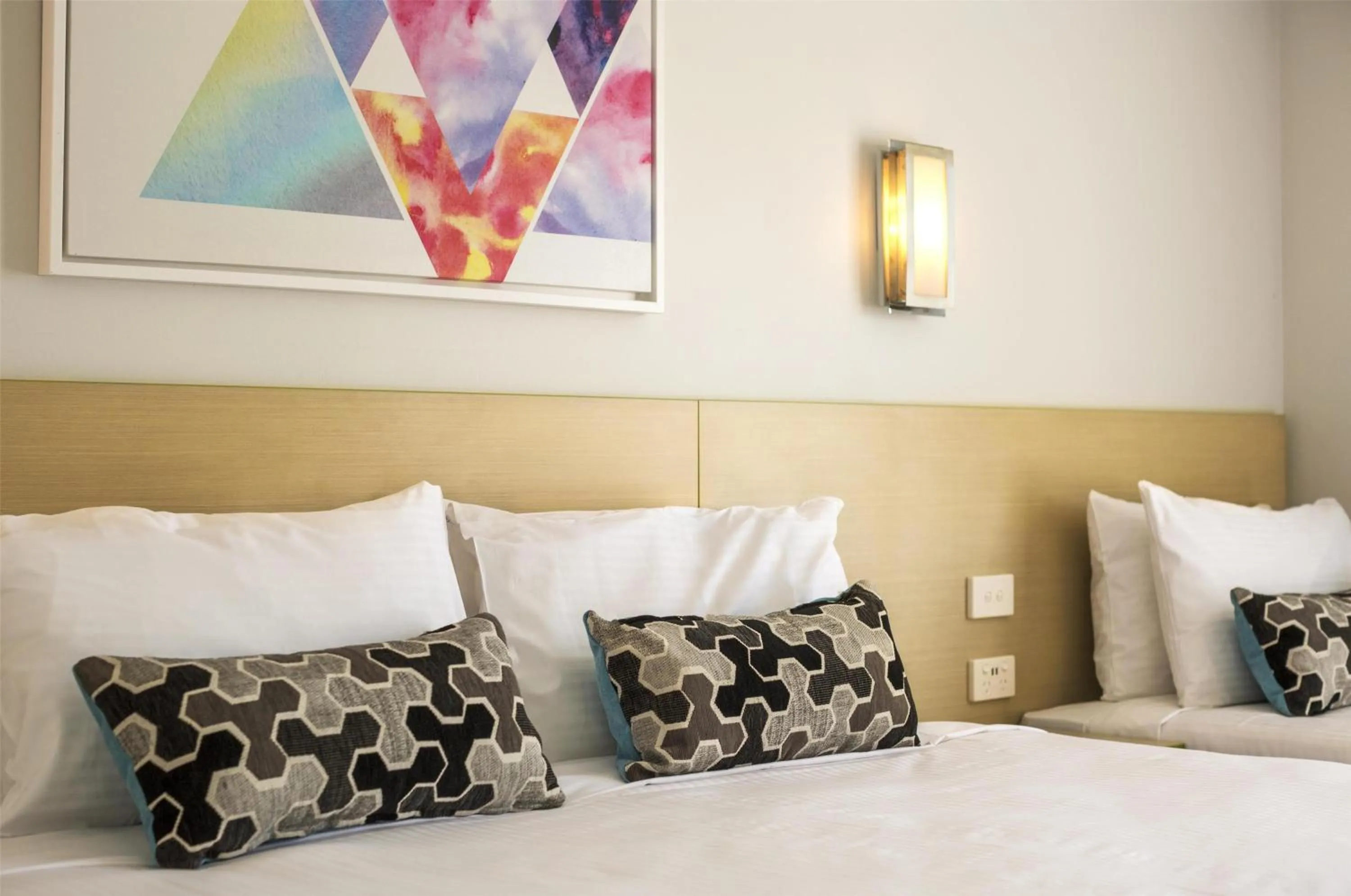 Bedroom, Bed in Nightcap at Coolaroo Hotel