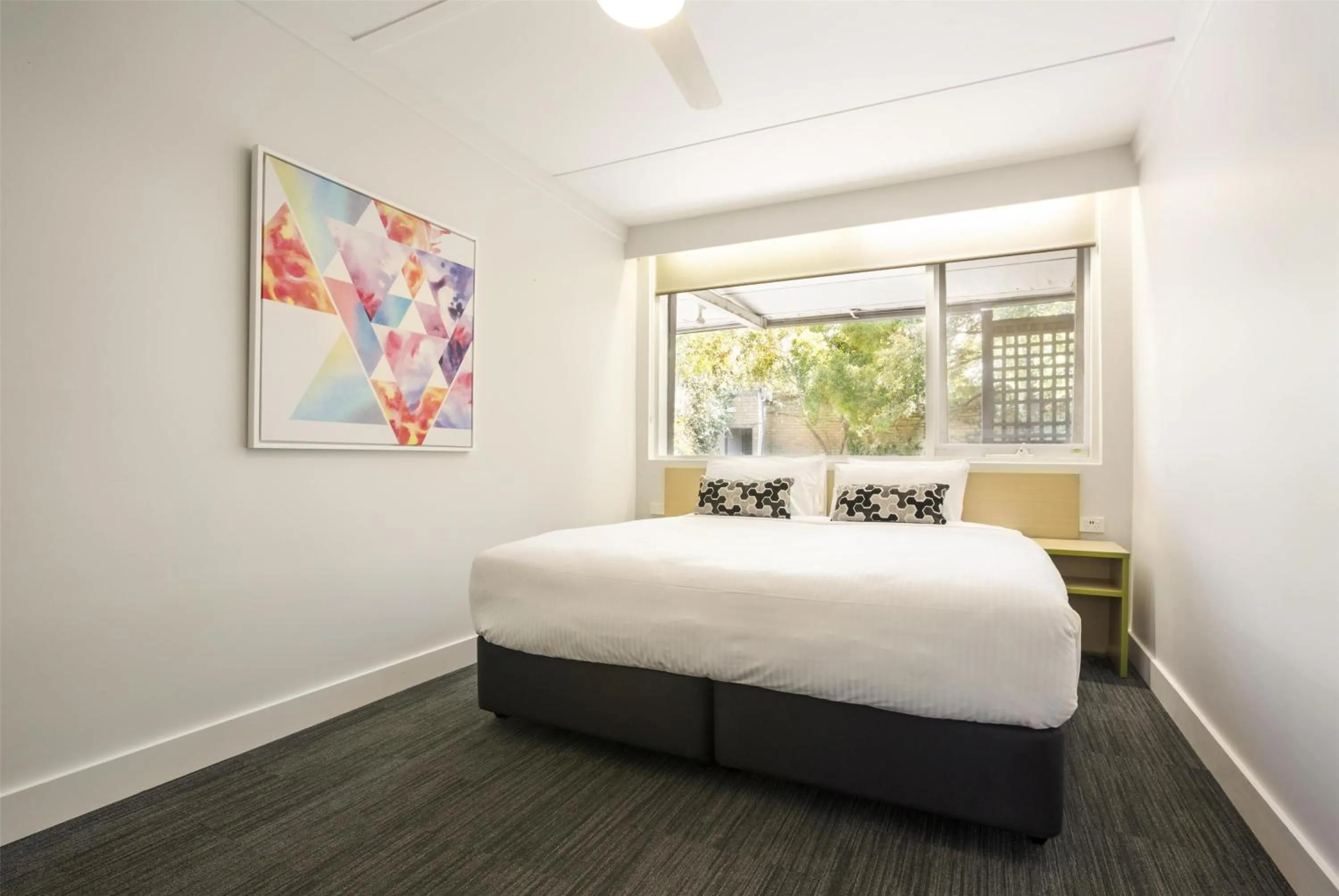 Bedroom, Bed in Nightcap at Coolaroo Hotel