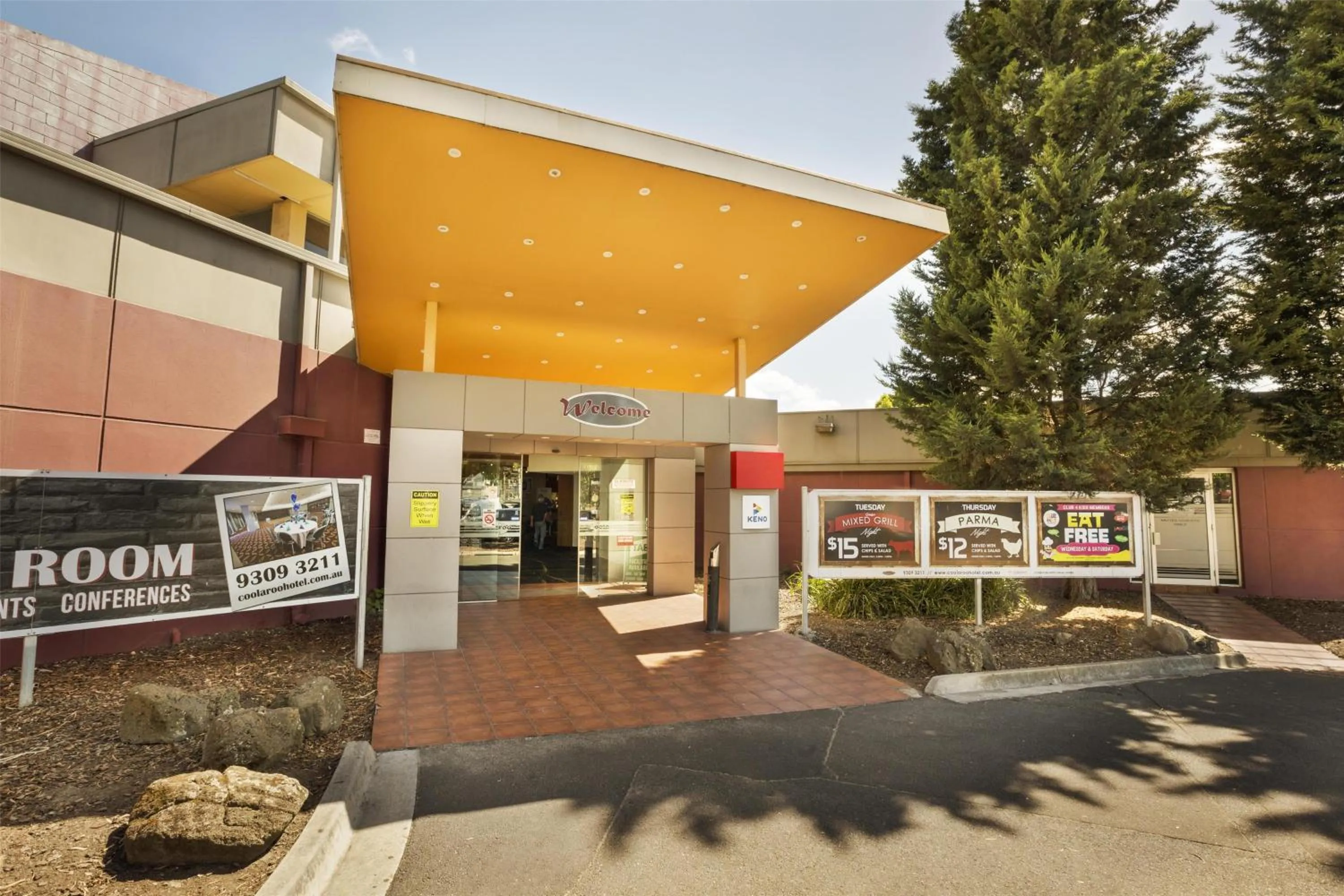 Property building in Nightcap at Coolaroo Hotel