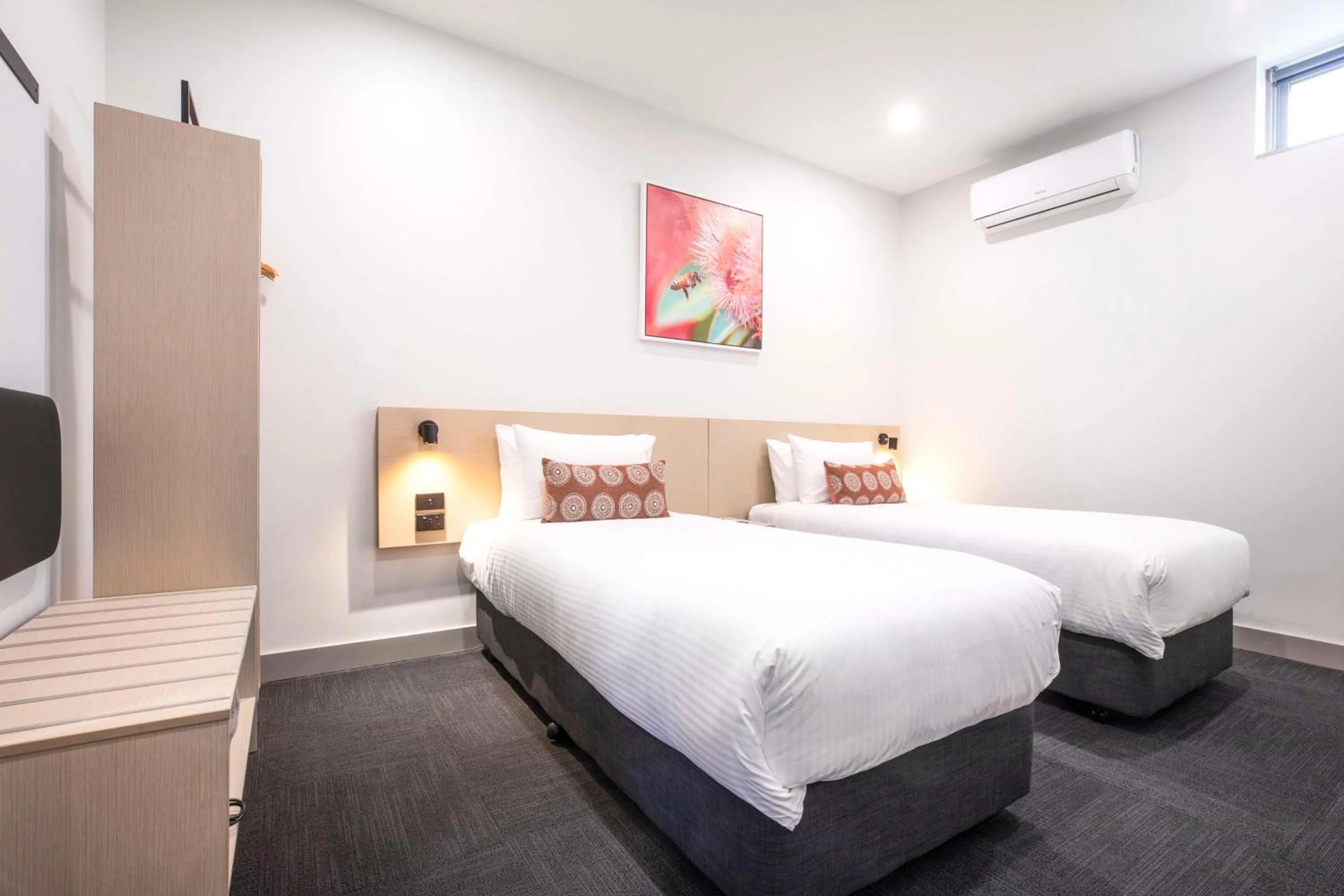 Bedroom, Bed in Nightcap at Ferntree Gully Hotel Motel