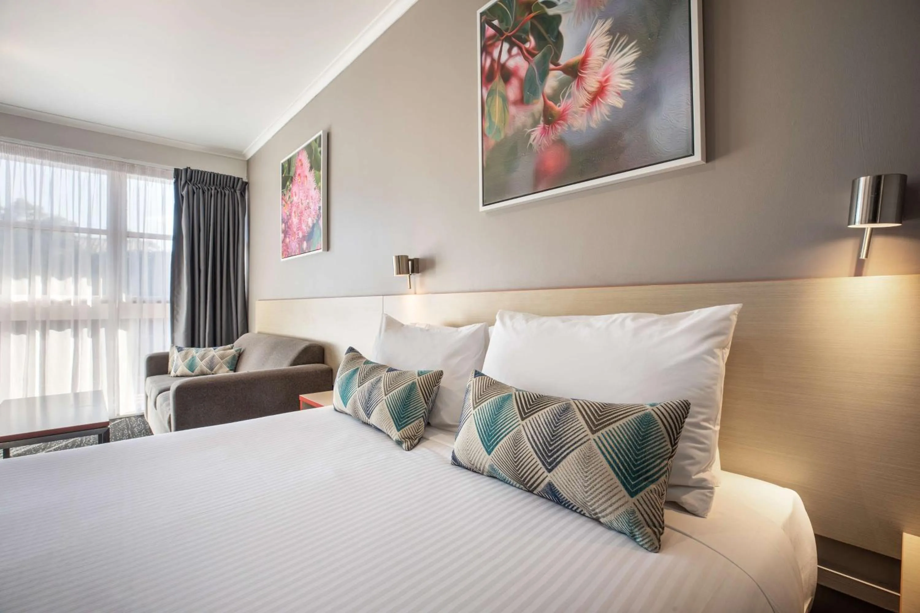 Bedroom, Bed in Nightcap at Ferntree Gully Hotel Motel