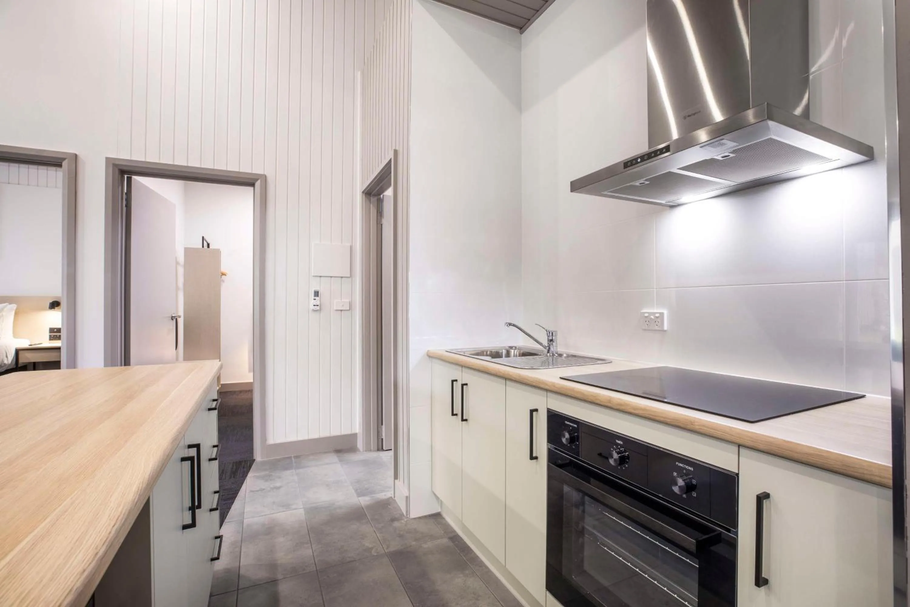 Kitchen or kitchenette in Nightcap at Ferntree Gully Hotel Motel