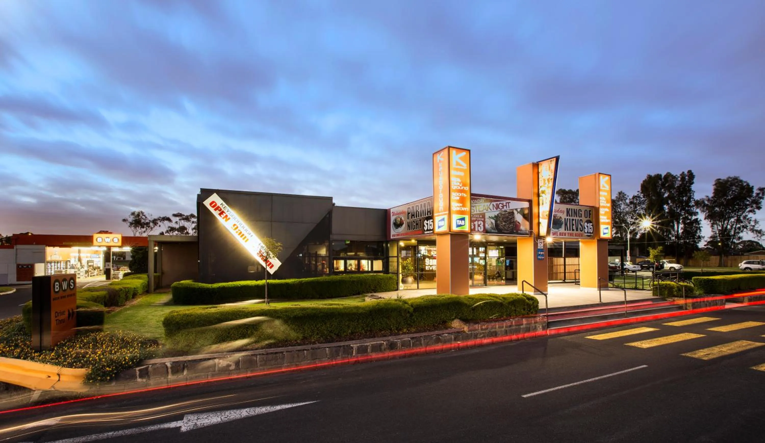 Facade/entrance in Nightcap at Keysborough Hotel