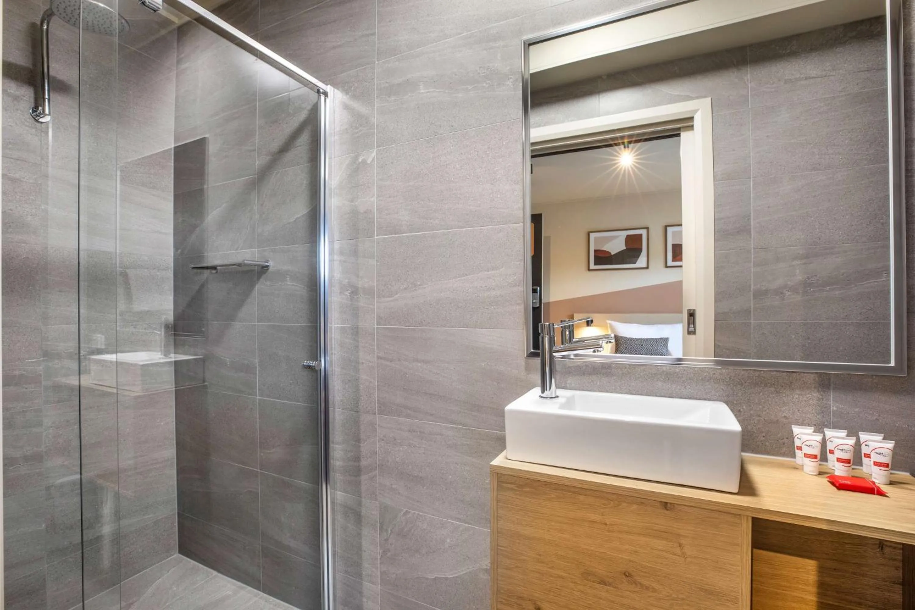 Bathroom in Nightcap at Manhattan Hotel