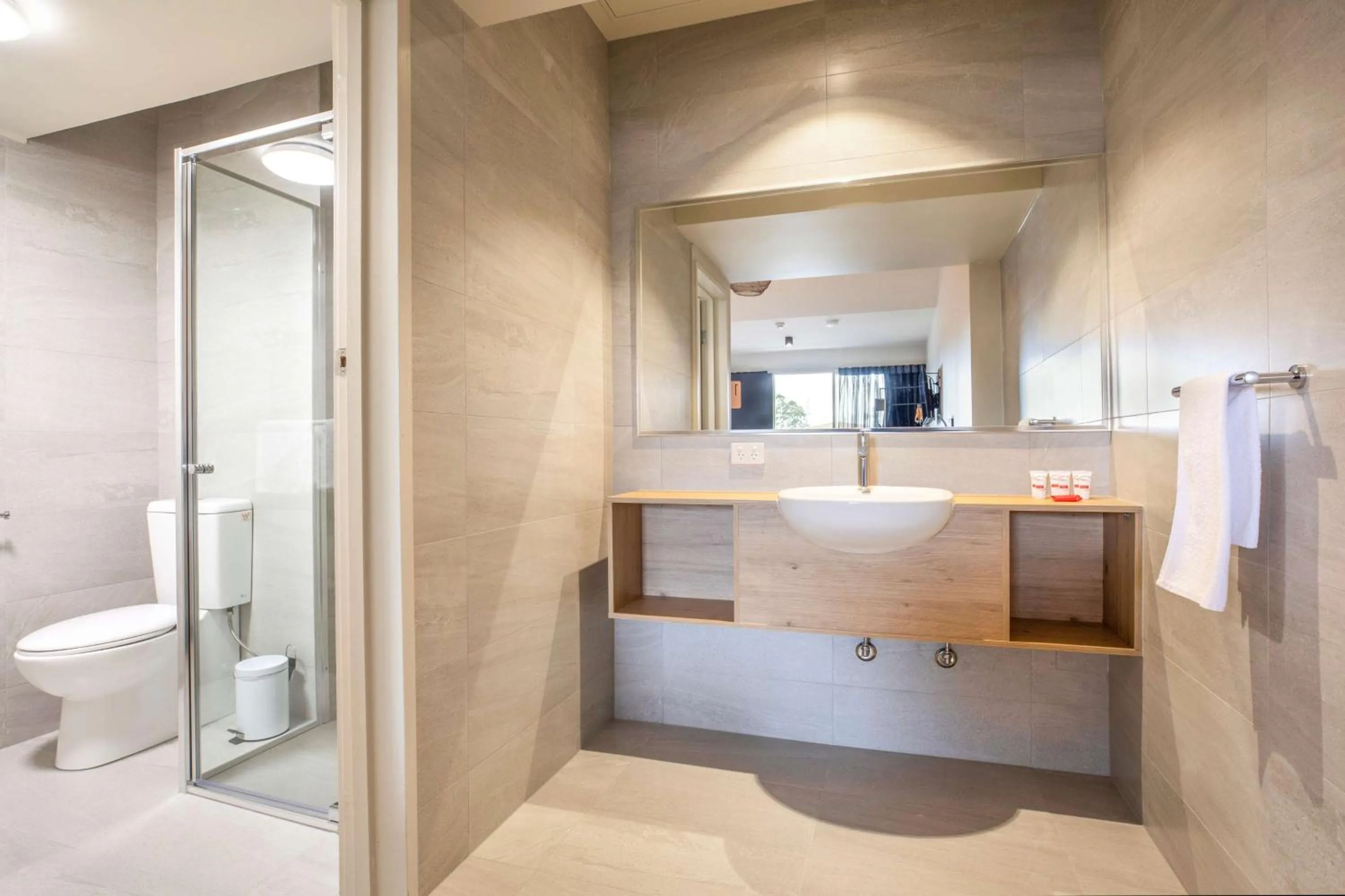 Bathroom in Nightcap at Manhattan Hotel