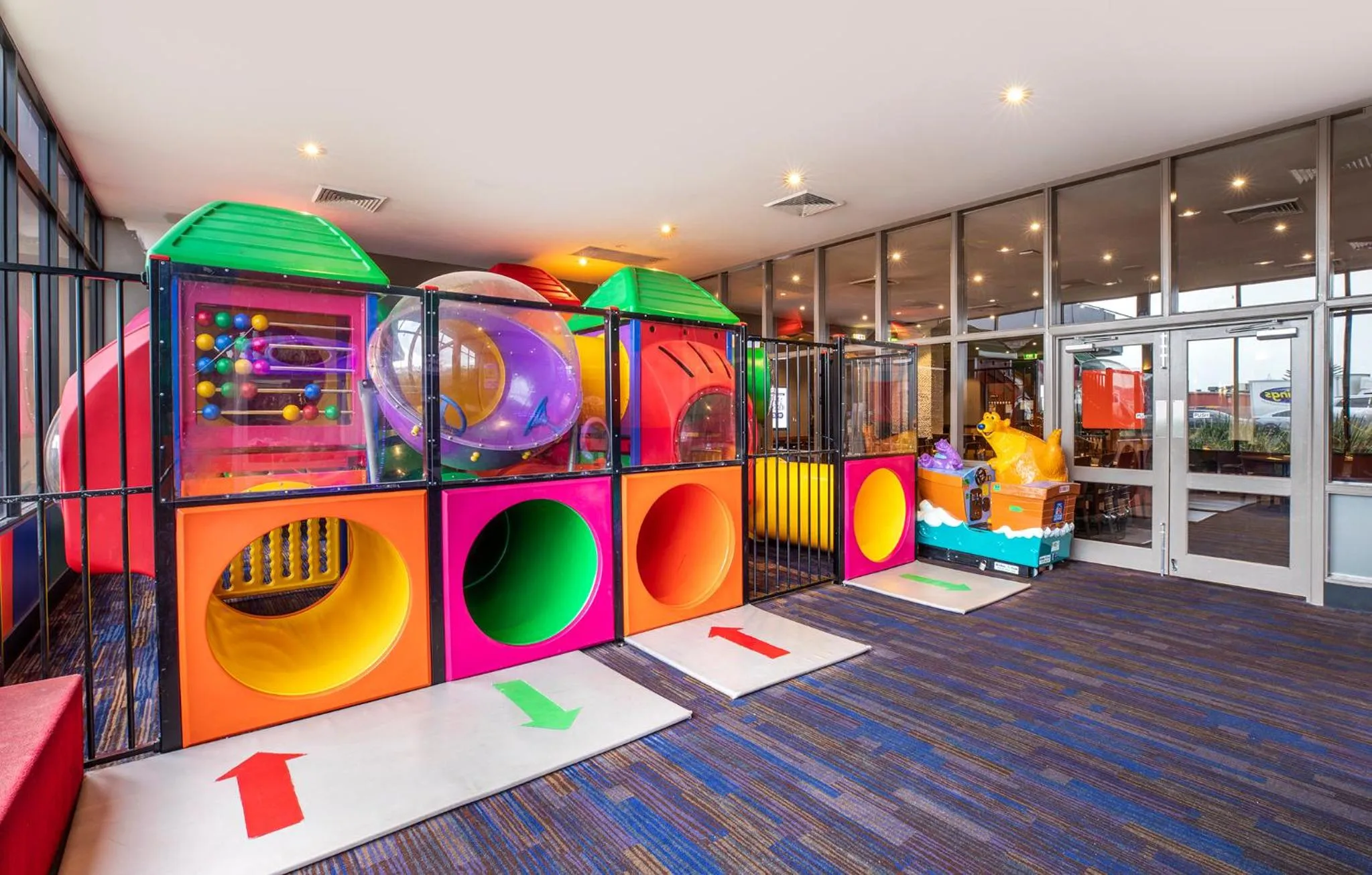 Children play ground in Meadow Inn Hotel-Motel