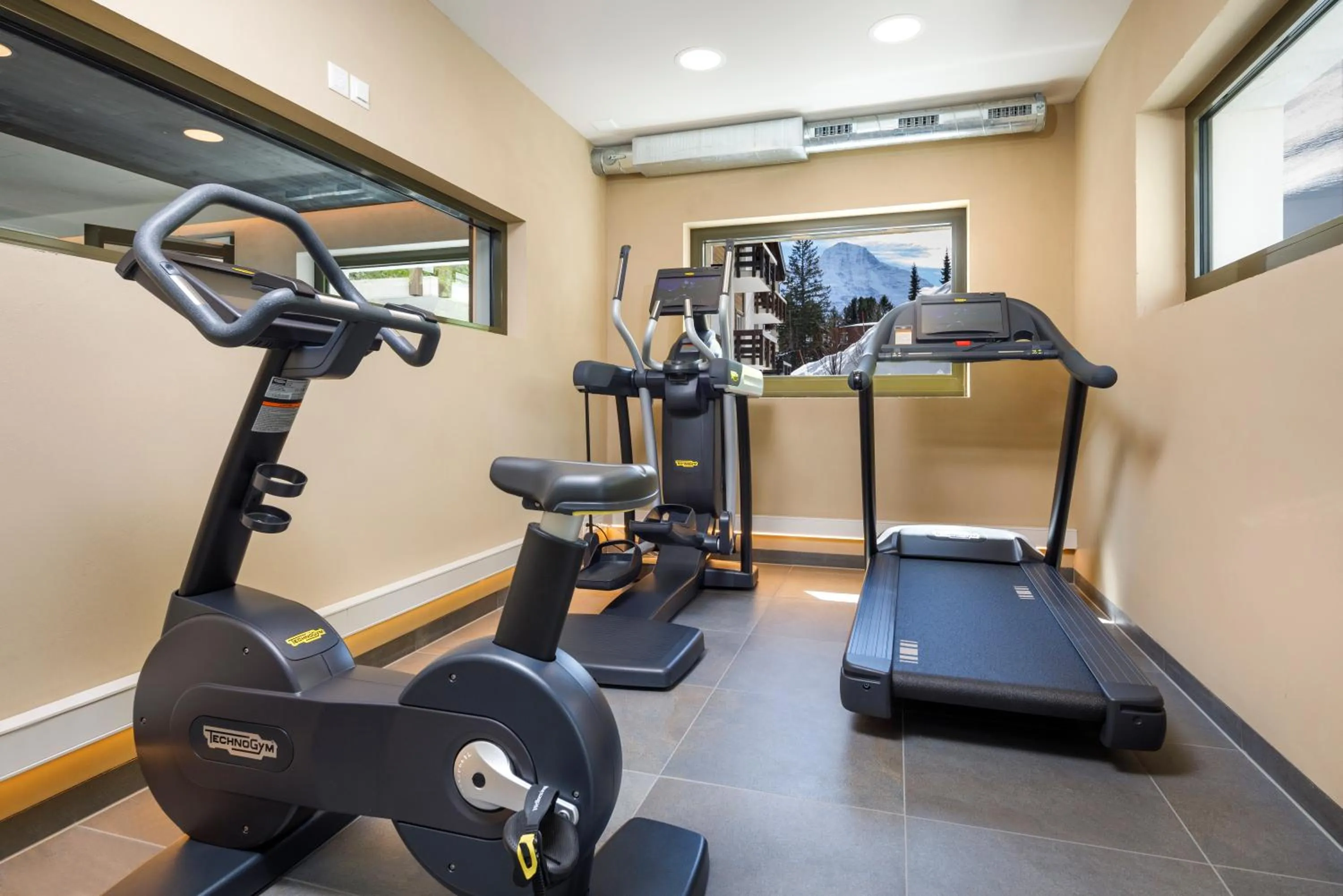 Fitness centre/facilities in Eiger Mürren Swiss Quality Hotel
