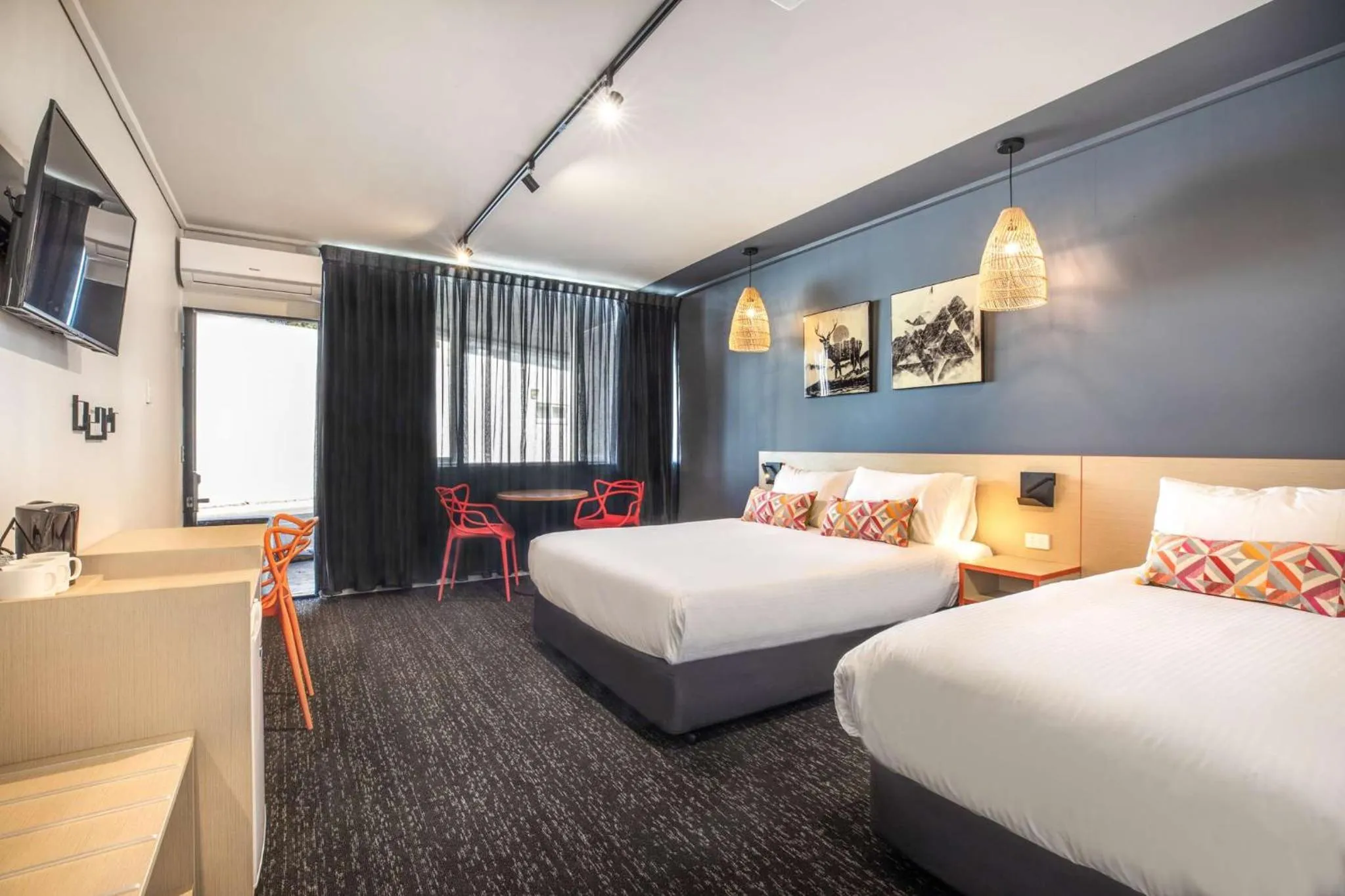 Bedroom, Bed in Nightcap at Monash Hotel