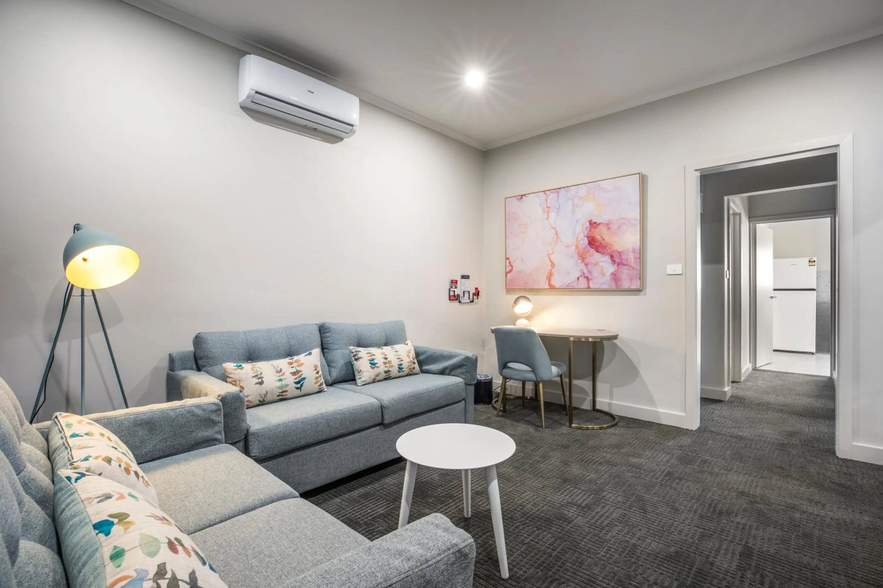 Living room in Nightcap at Sandbelt Hotel