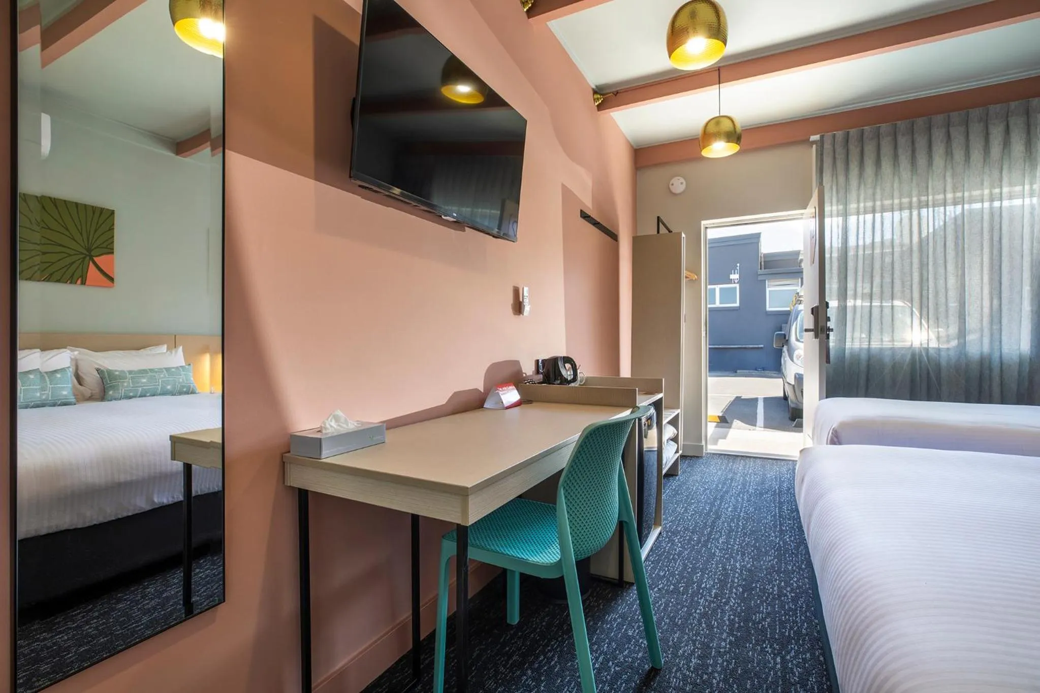 Bed in Nightcap at Sandbelt Hotel