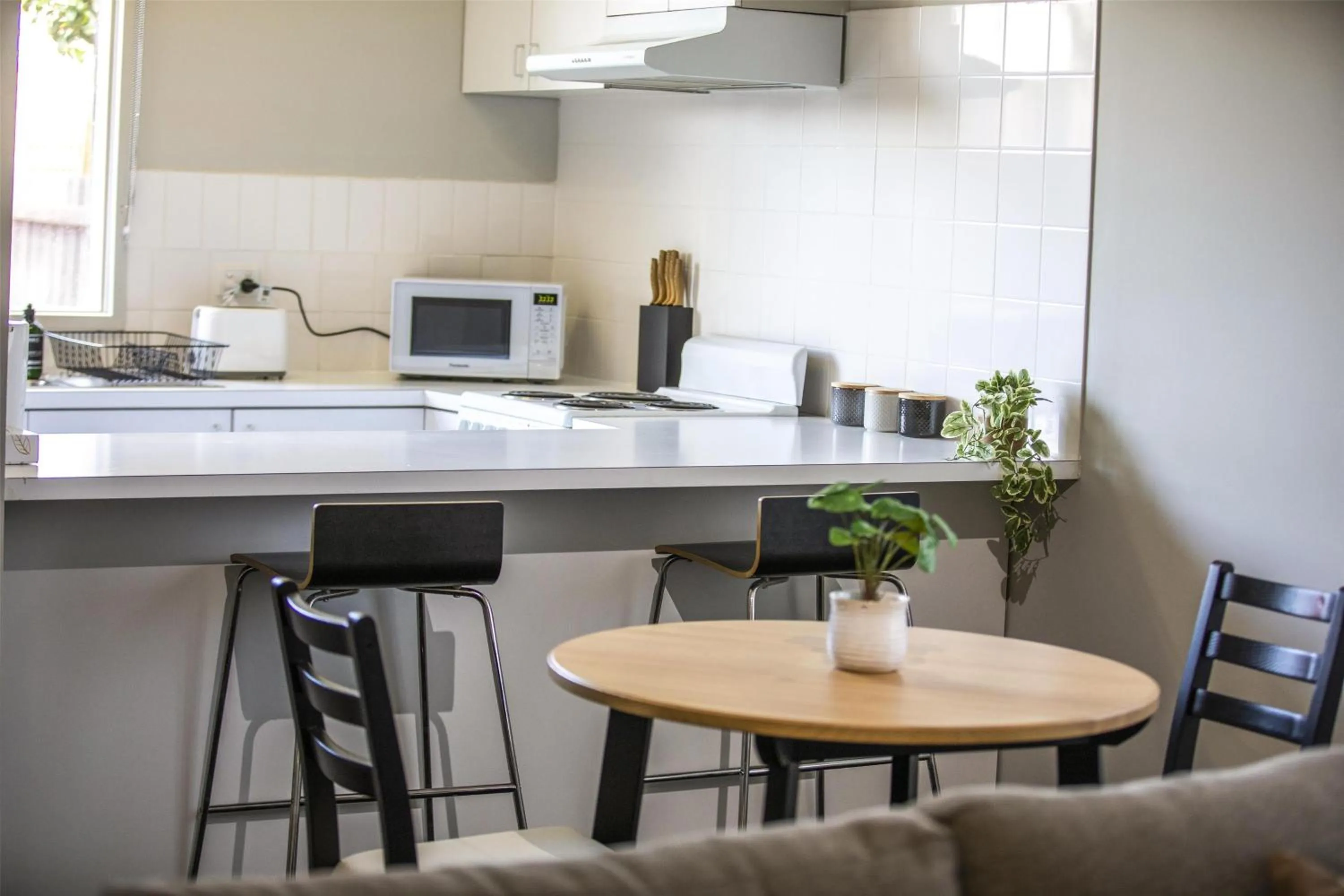 Kitchen or kitchenette in Nightcap at Sandbelt Hotel