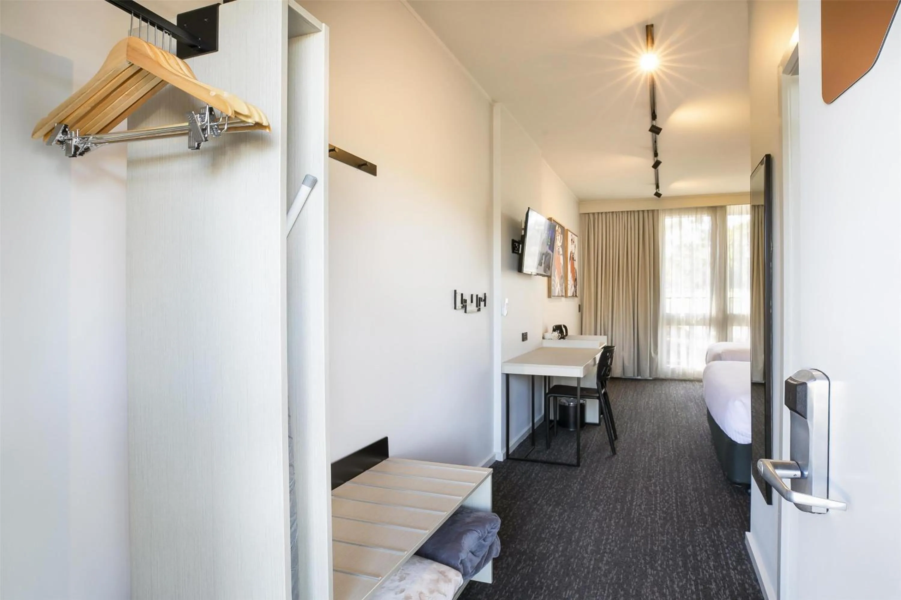 Bedroom in Nightcap at Sandown Park Hotel