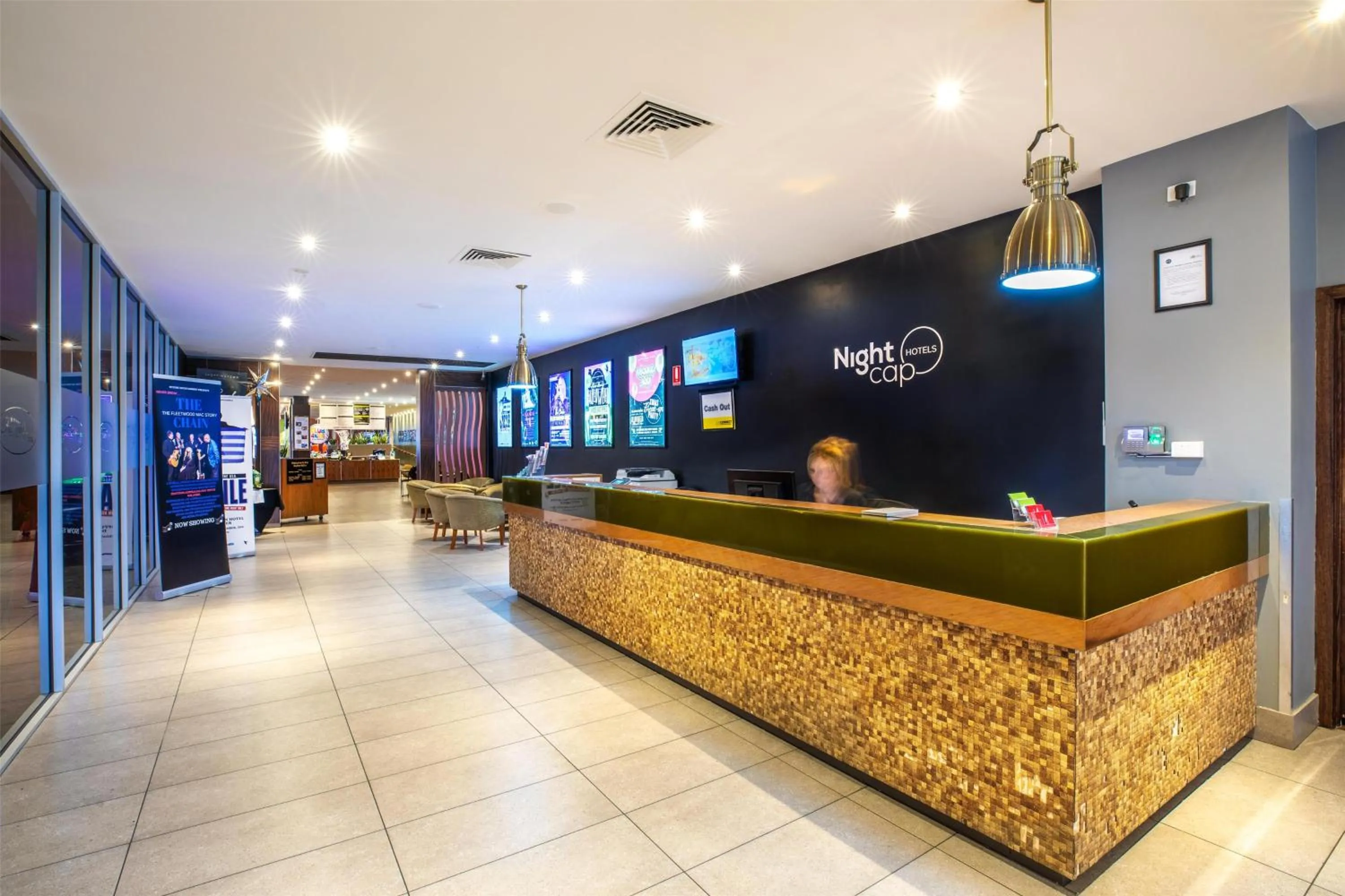 Lobby or reception in Nightcap at Shoppingtown Hotel