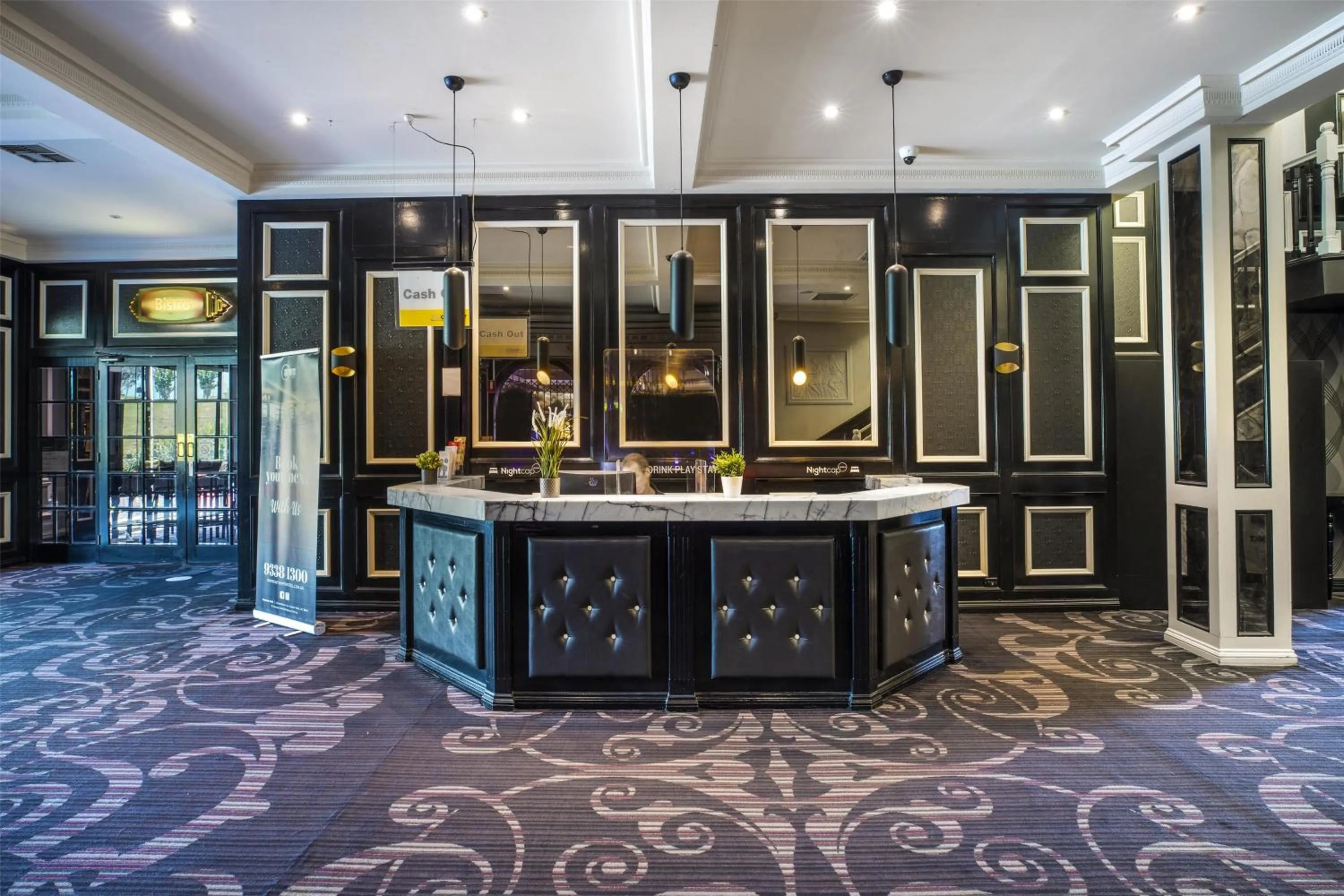 Lobby or reception in Nightcap at Skyways Hotel
