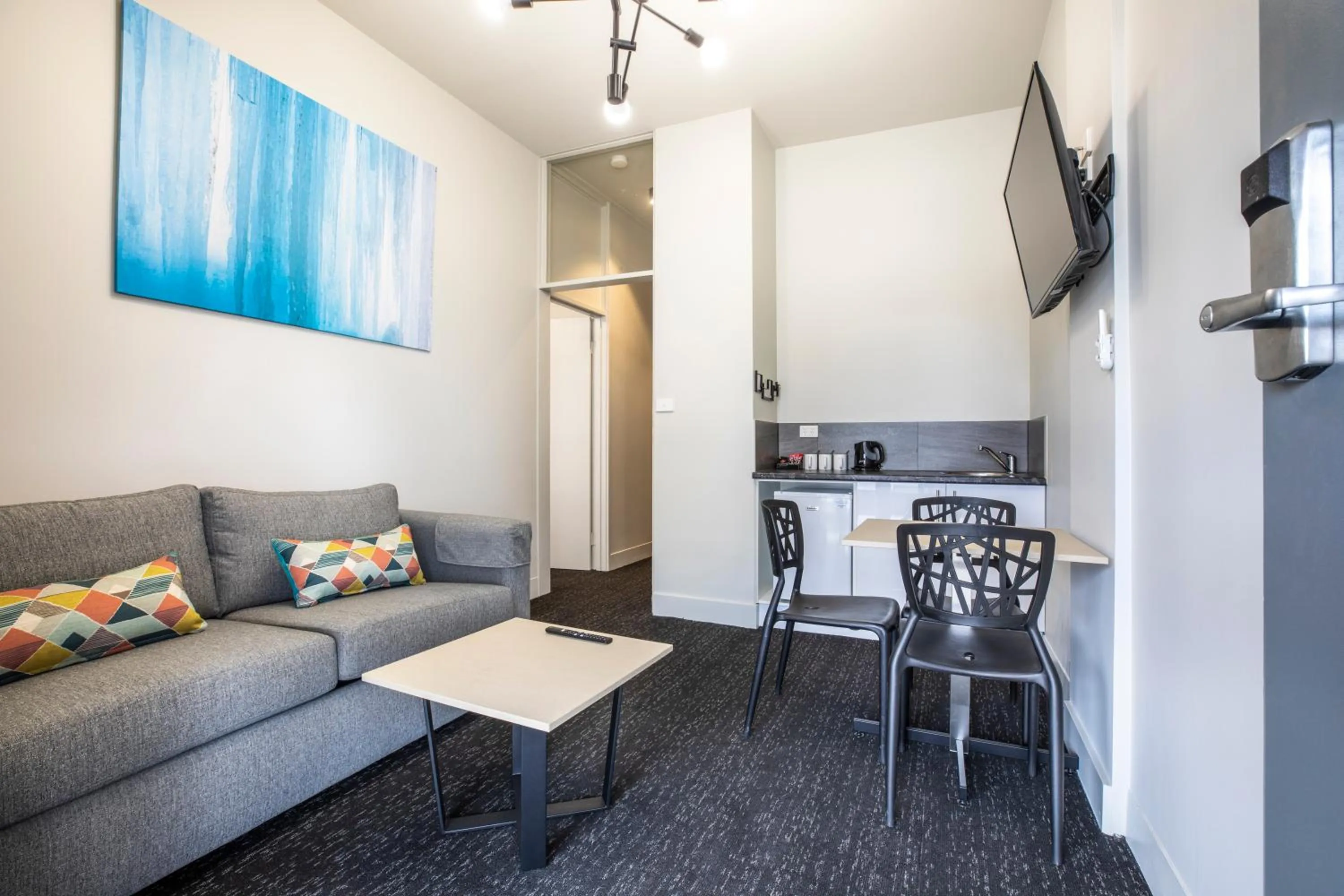 Living room in Nightcap at Sylvania Hotel