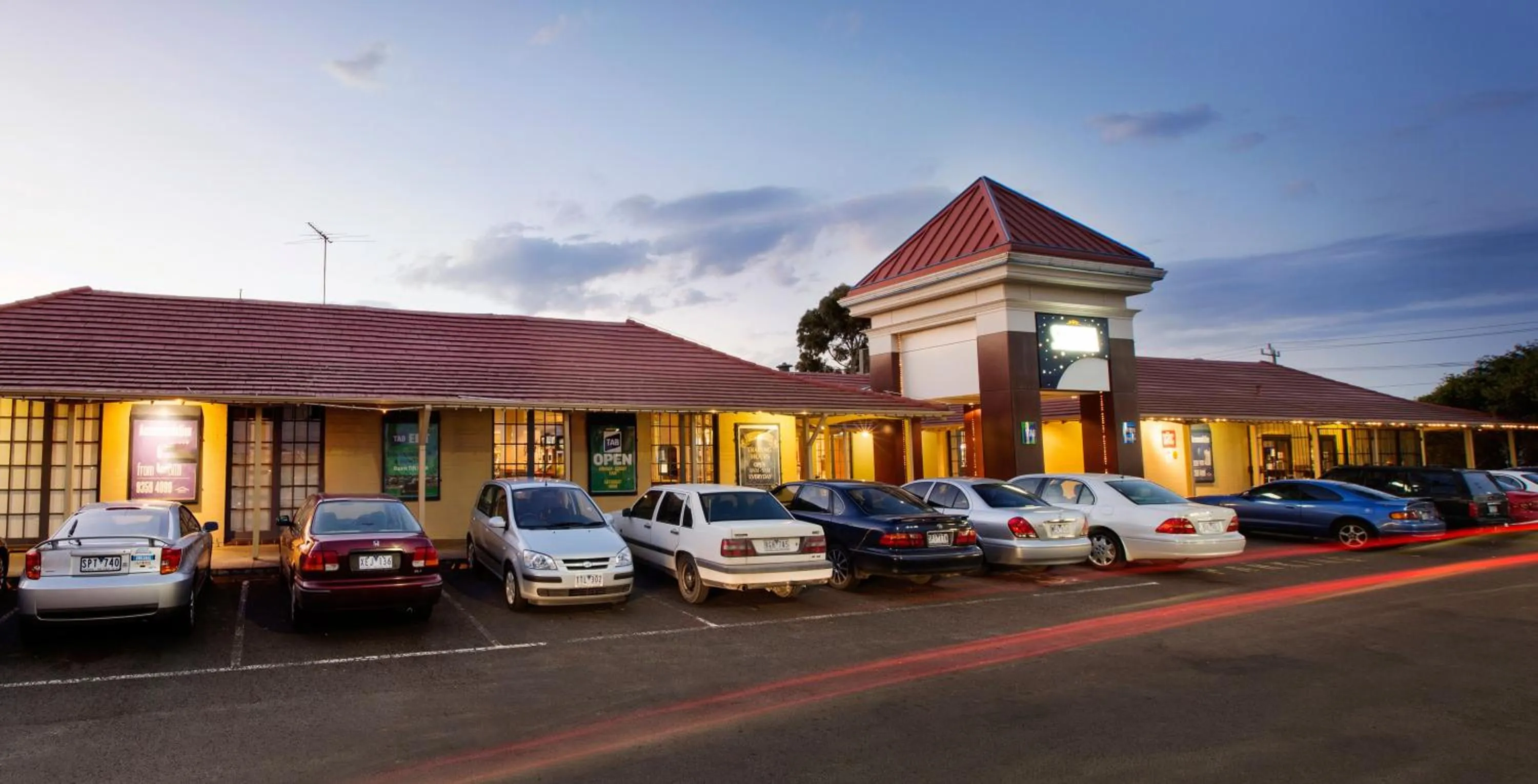 Facade/entrance in Nightcap at Sylvania Hotel