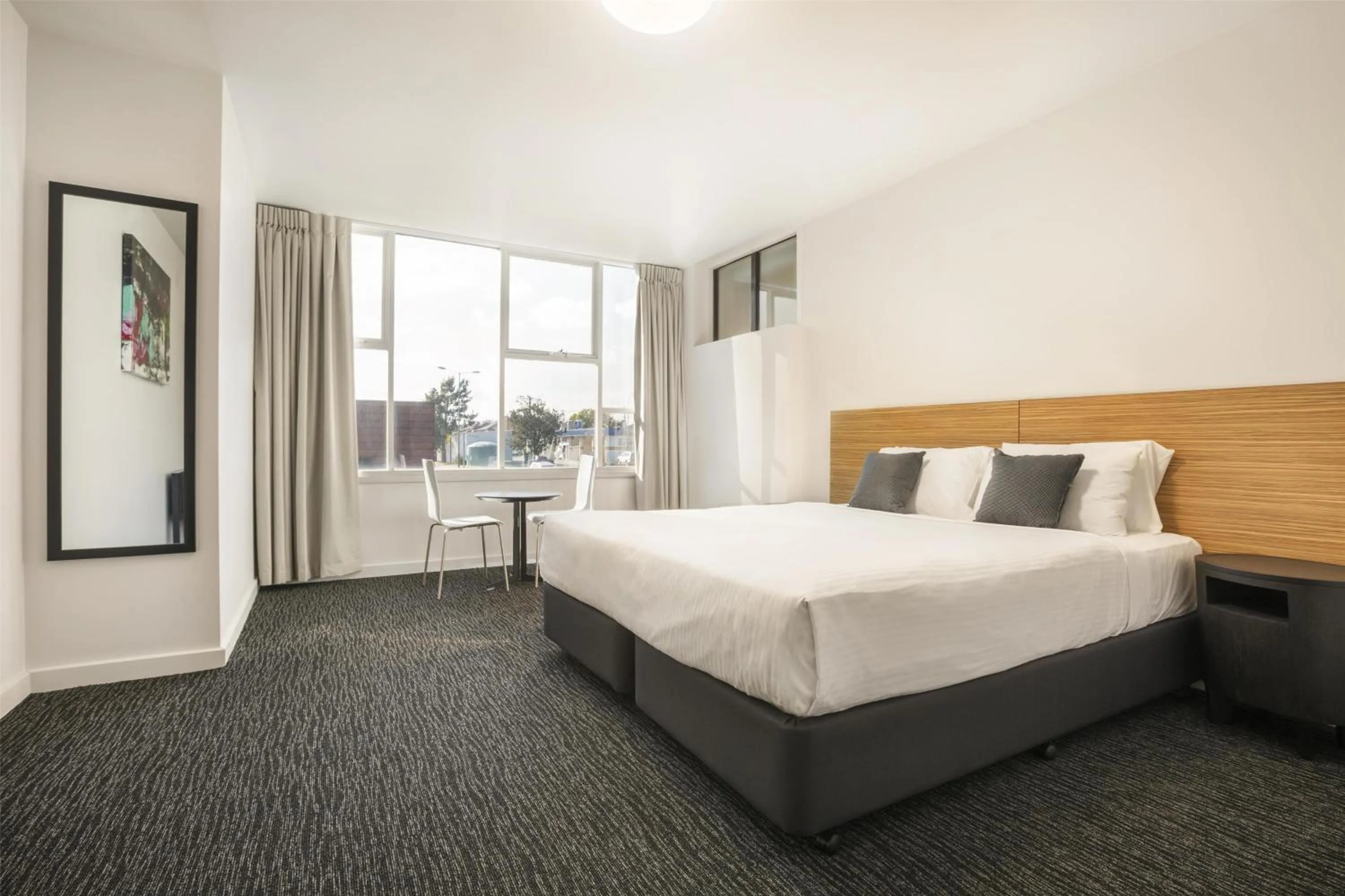 Bedroom, Bed in Nightcap at Waltzing Matilda Hotel