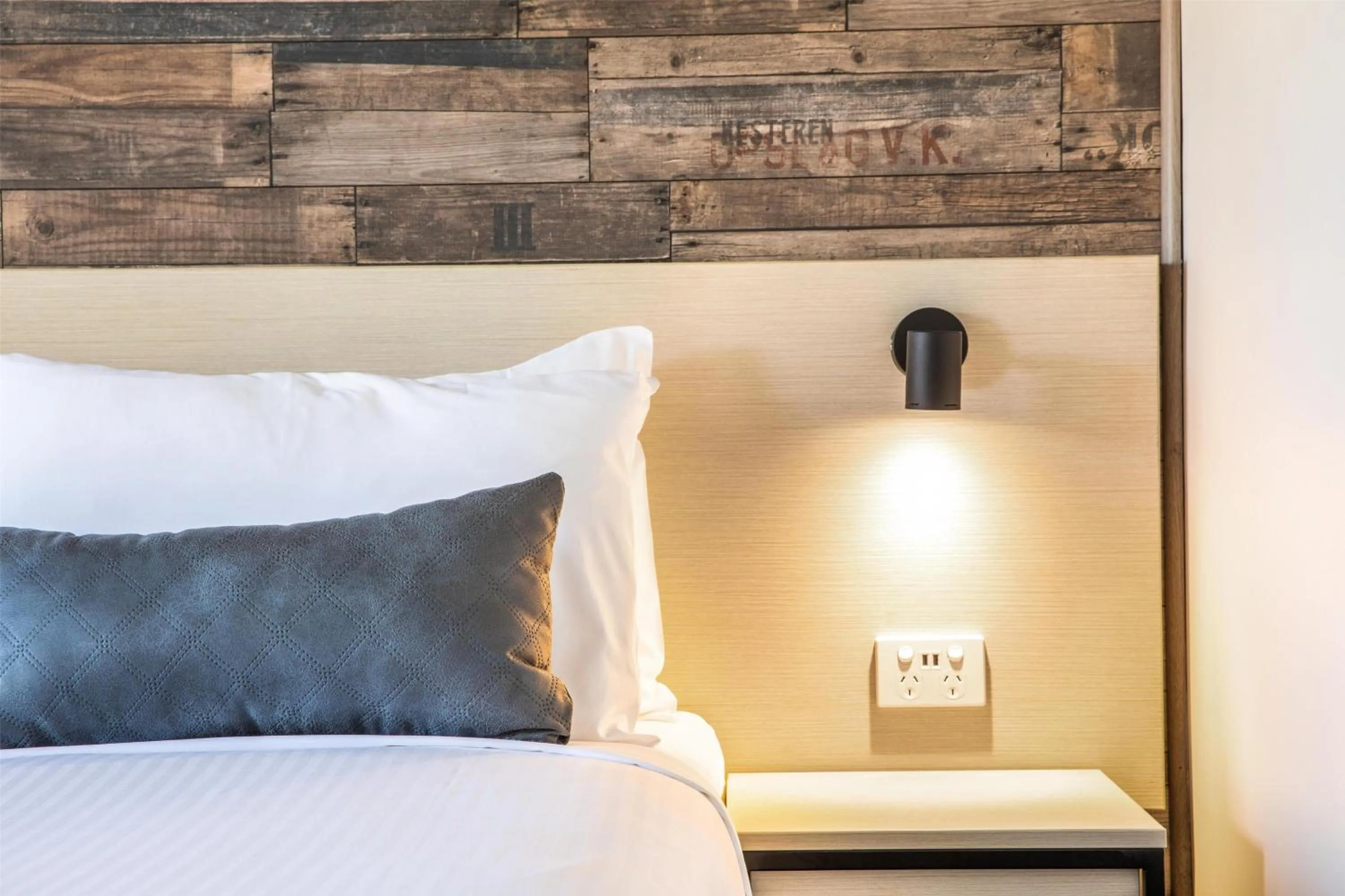 Bedroom, Bed in Nightcap at Westside Hotel